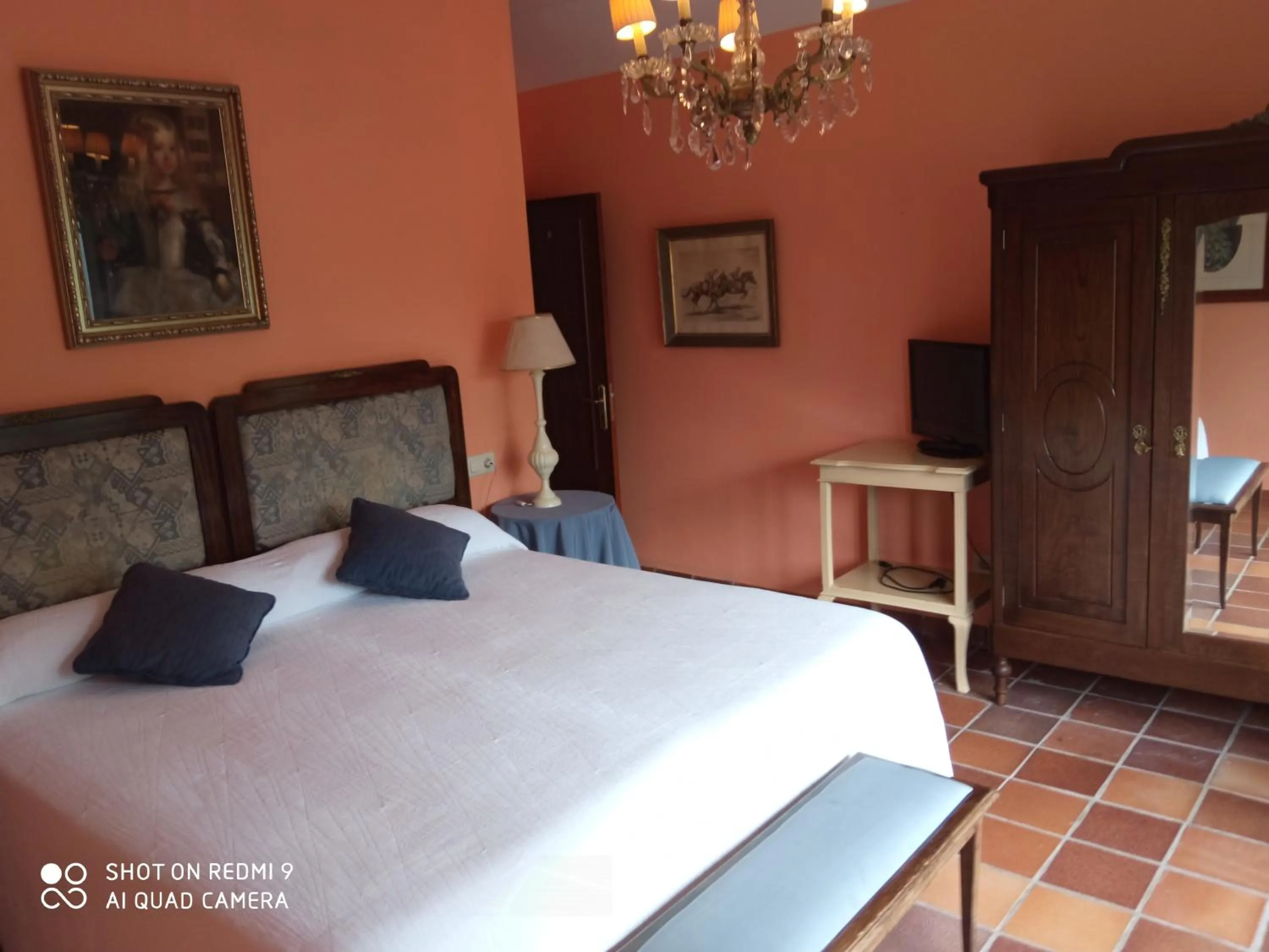 Bed in Hotel Rural El Pagadín