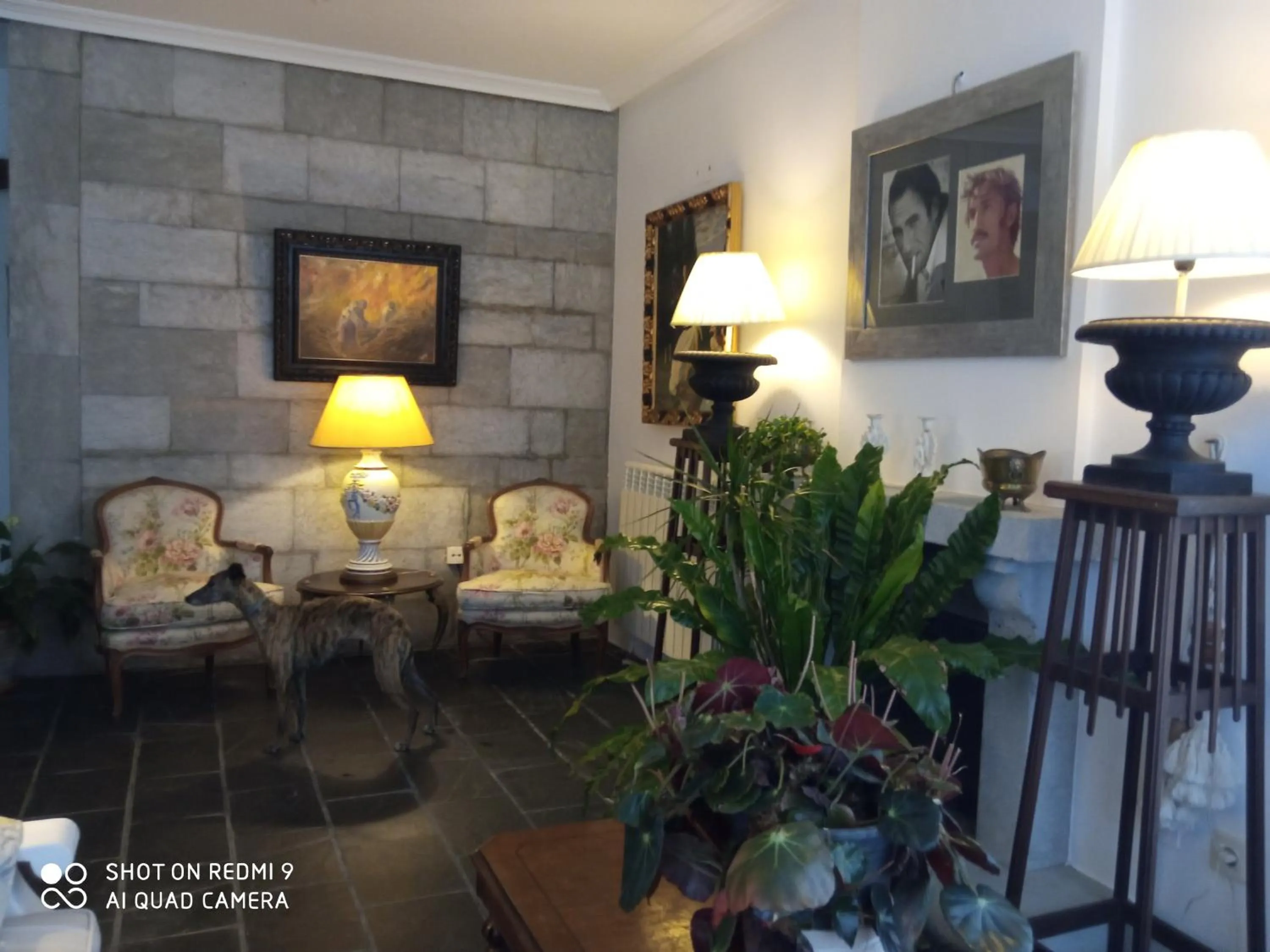 Living room in Hotel Rural El Pagadín