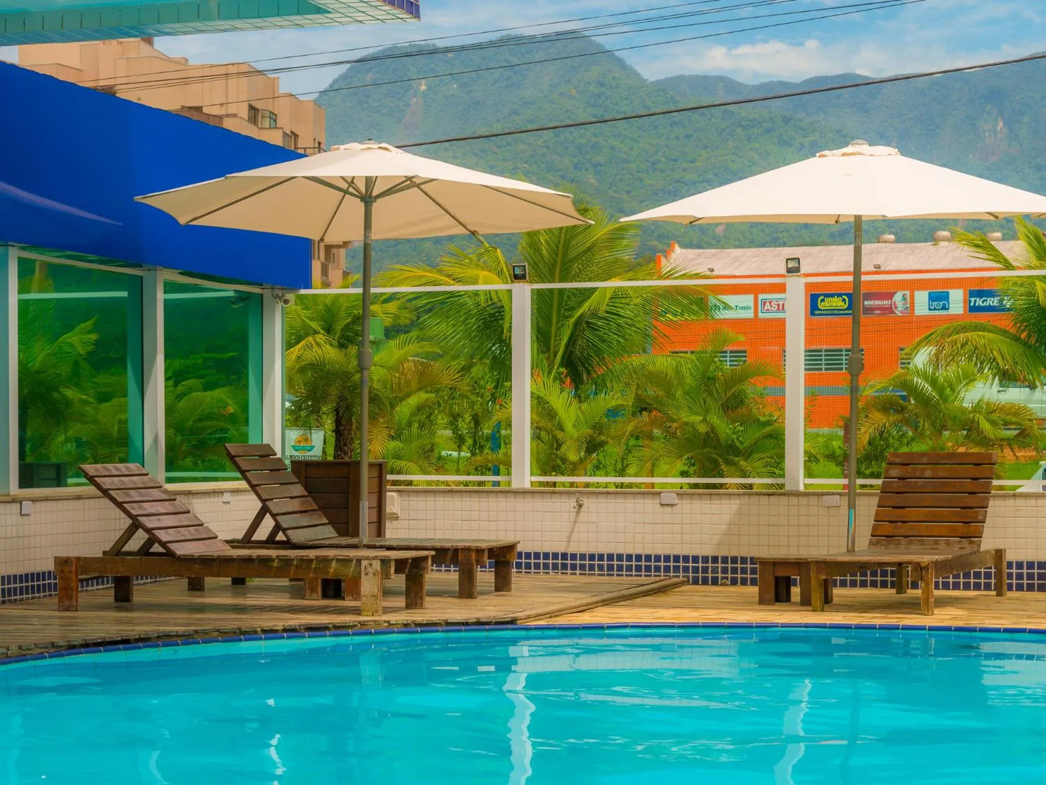 Swimming pool in Hotel Venice Ubatuba