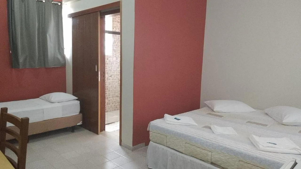 Bed in Hotel Venice Ubatuba