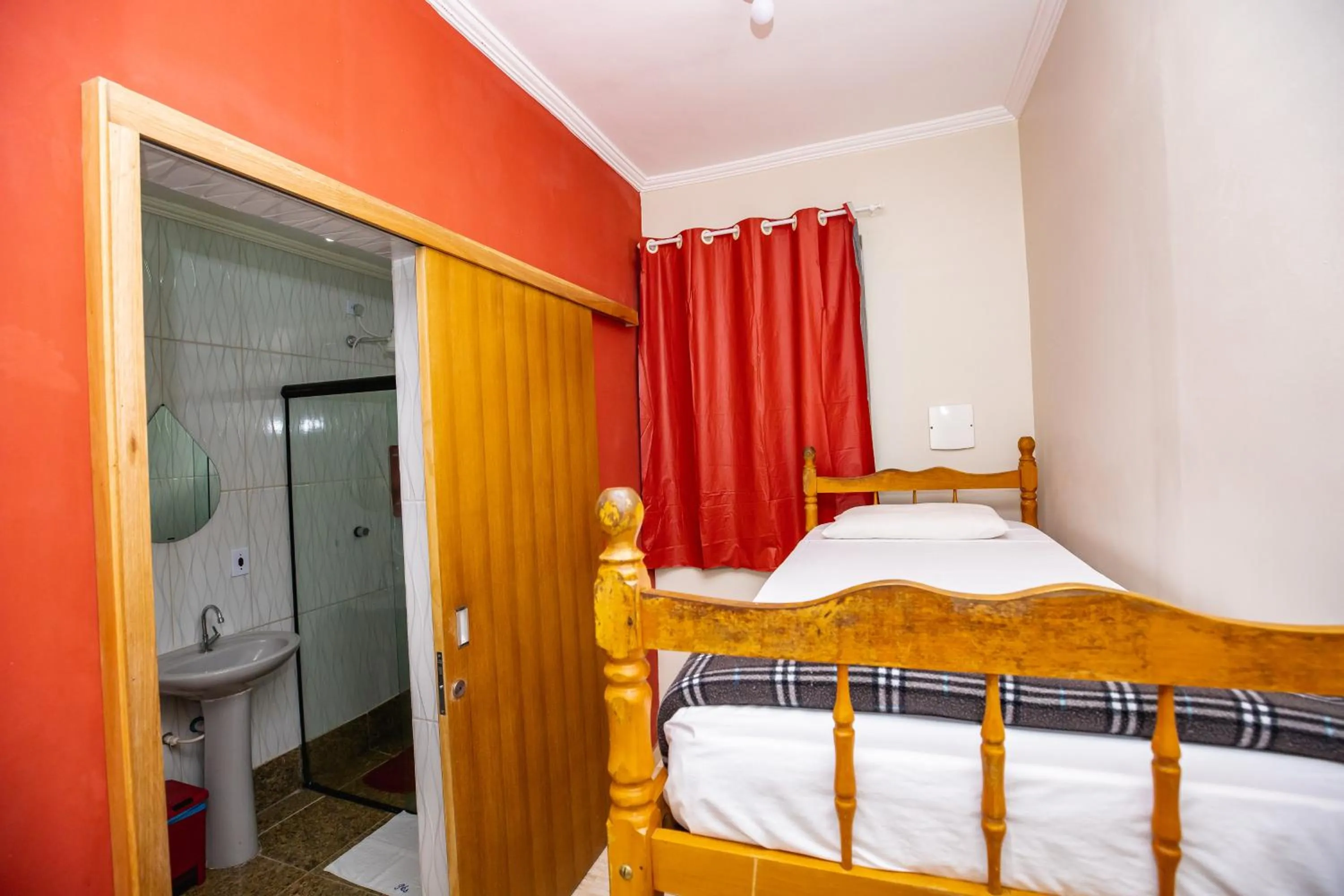 Bedroom, Bed in Hotel Venice Ubatuba