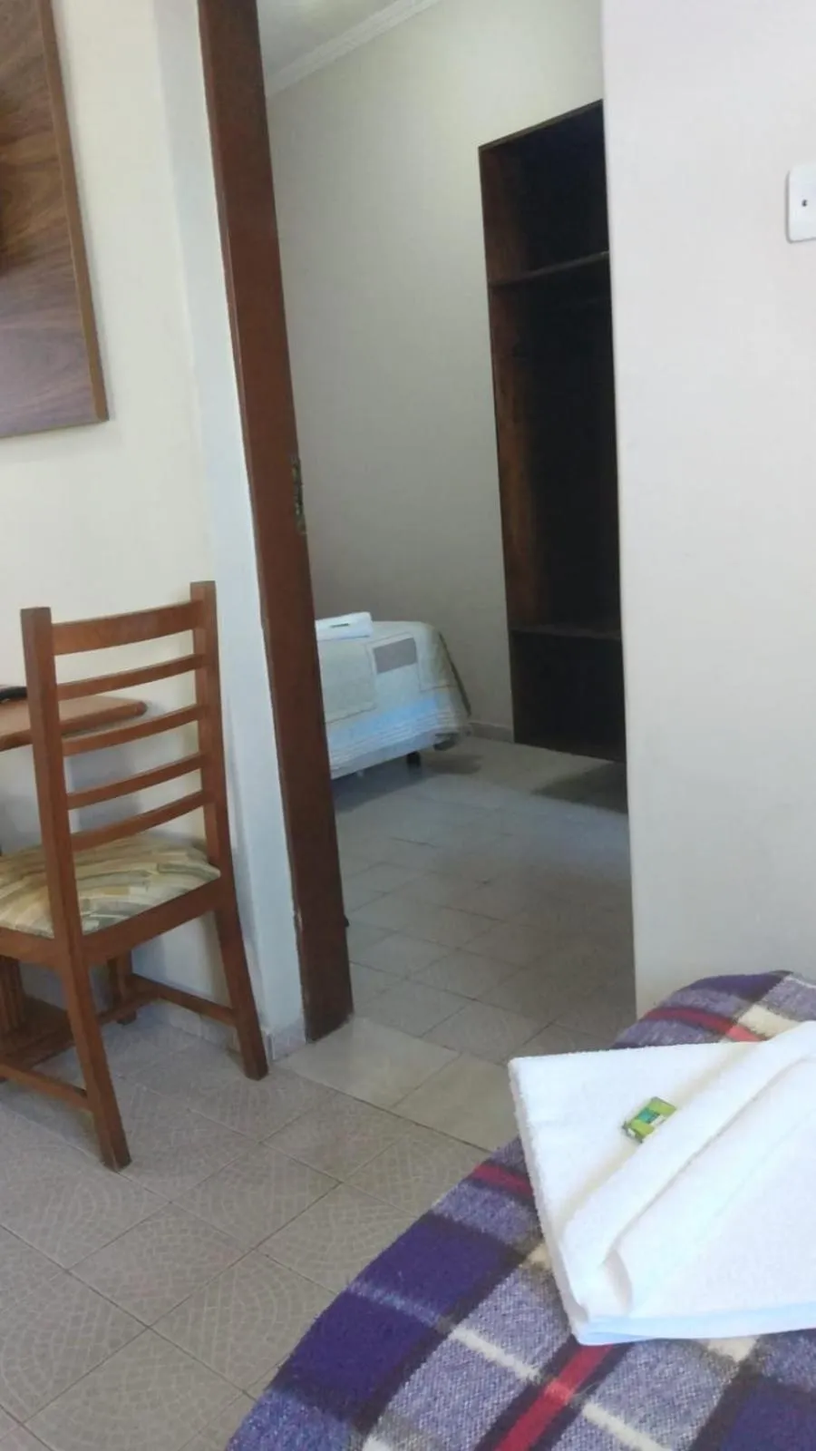 Bed in Hotel Venice Ubatuba