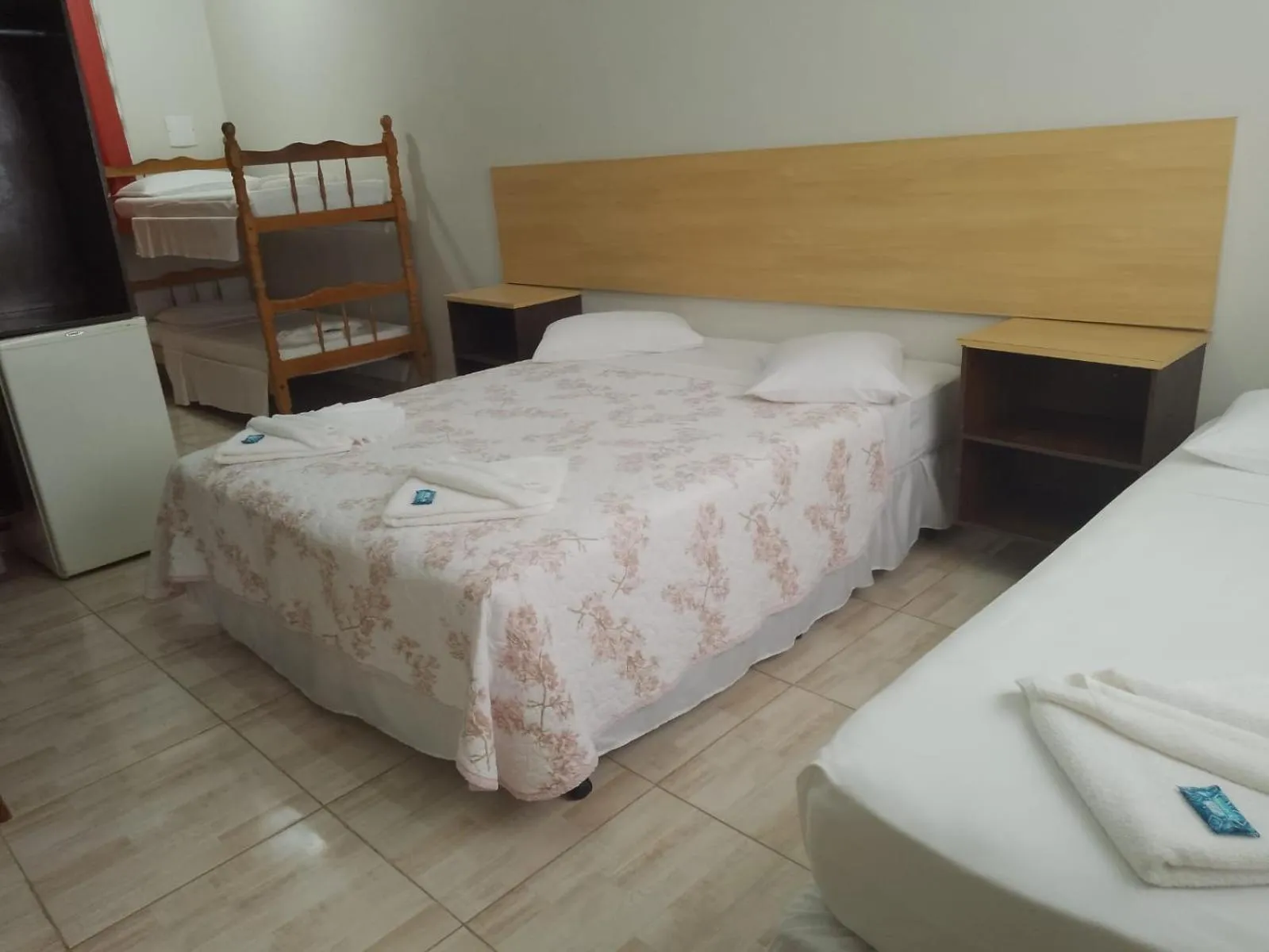 Bed in Hotel Venice Ubatuba