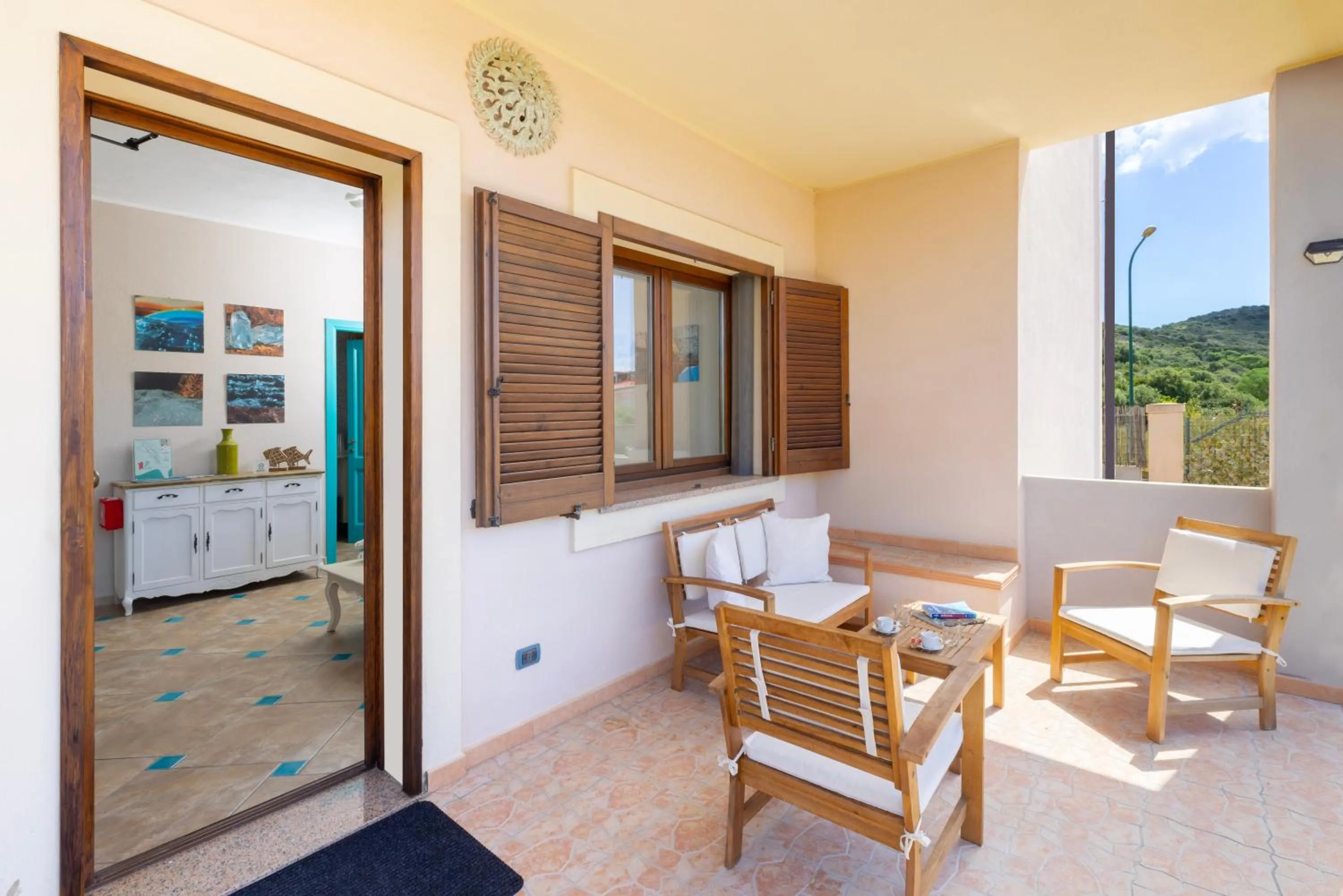 Patio in Giaco's Rooms