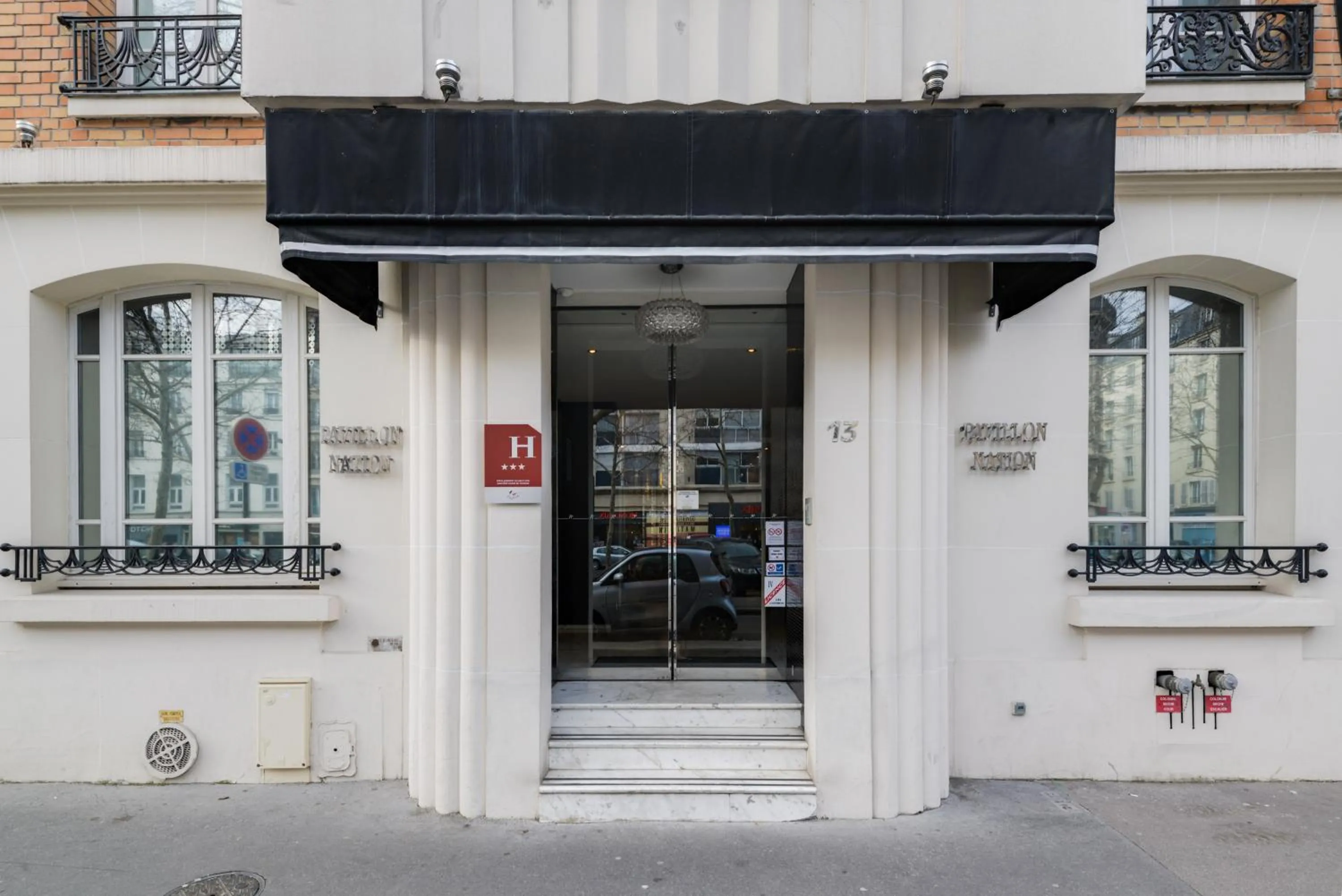 Facade/entrance in Pavillon Nation