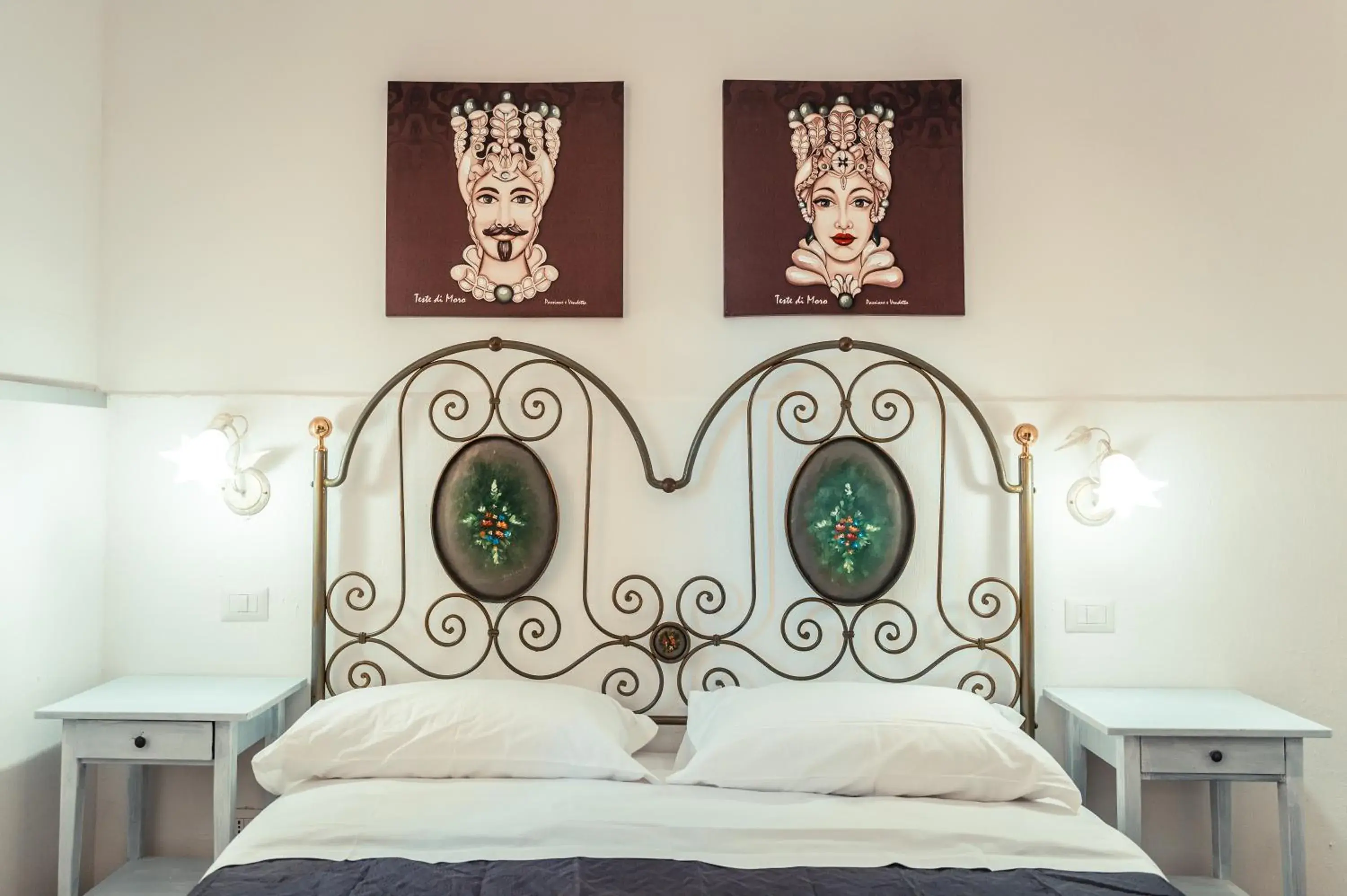 Bed in Taormina Garden Hotel Bed in Taormina Garden Hotel