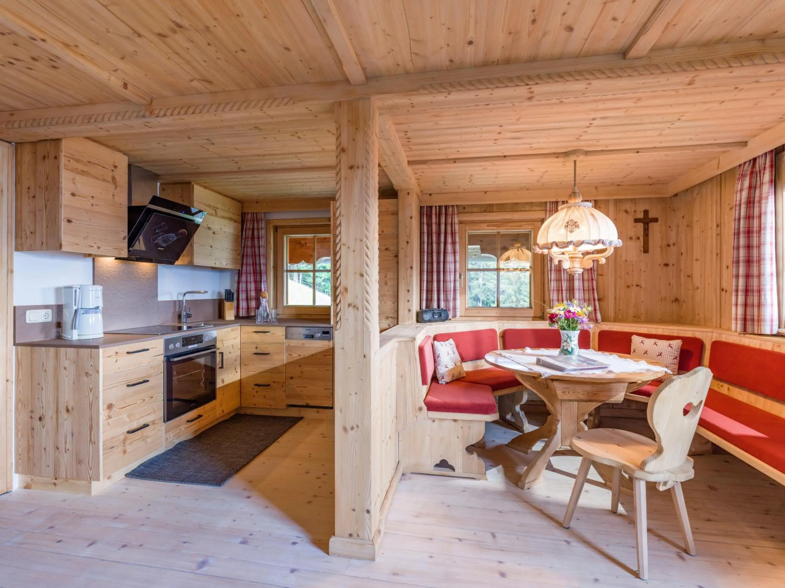 Dining area in Biobauernhof Fleckl