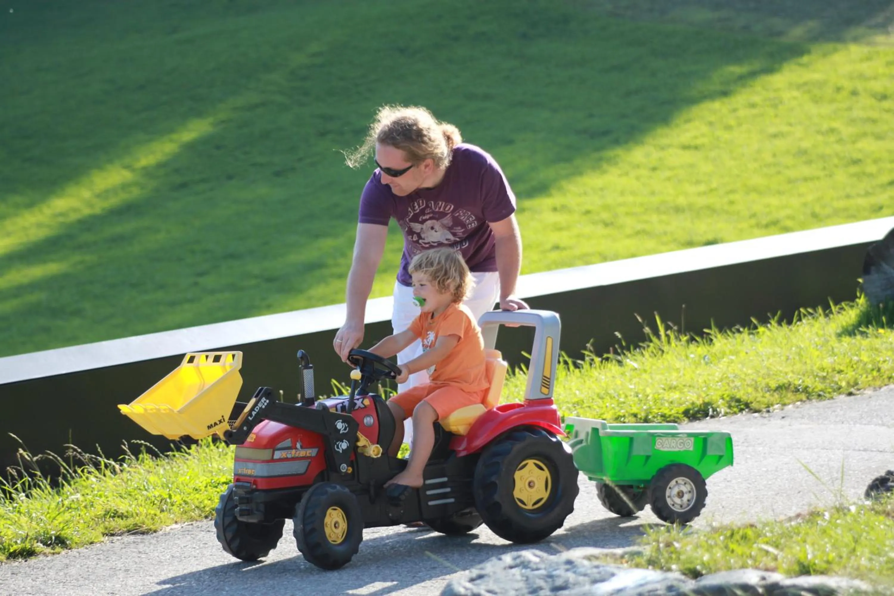 Children play ground in Biobauernhof Fleckl