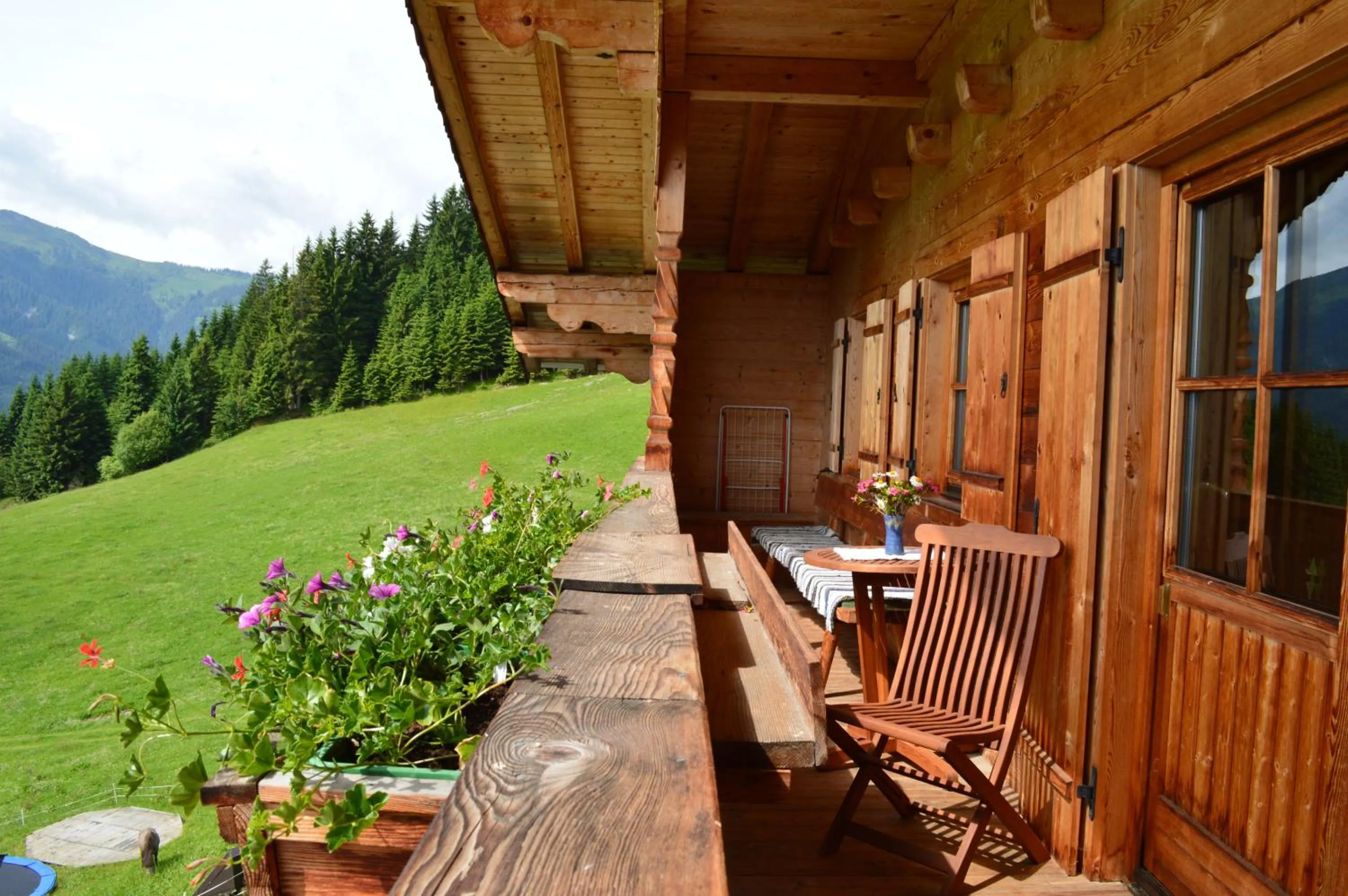Balcony/Terrace in Biobauernhof Fleckl