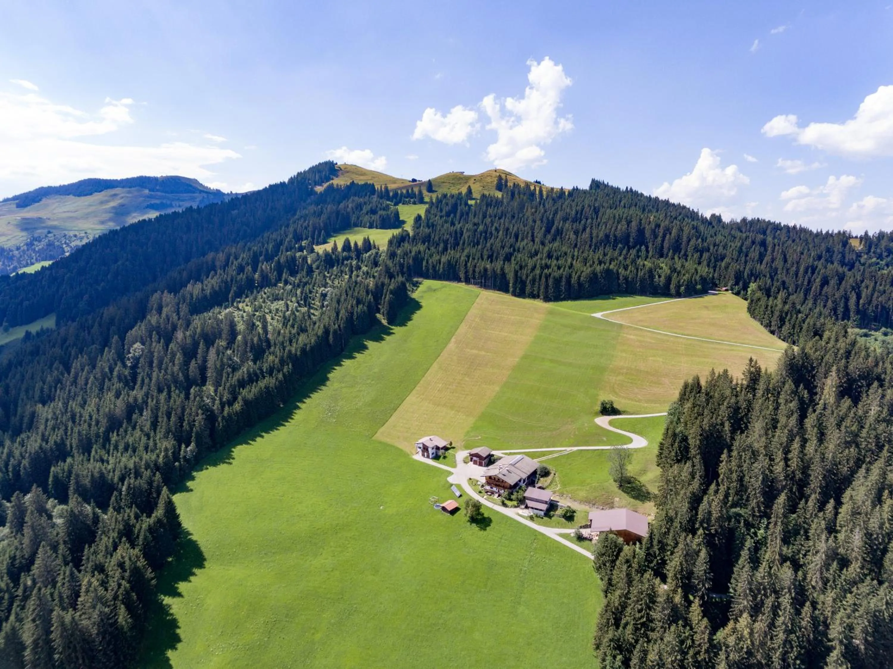 Bird's eye view in Biobauernhof Fleckl