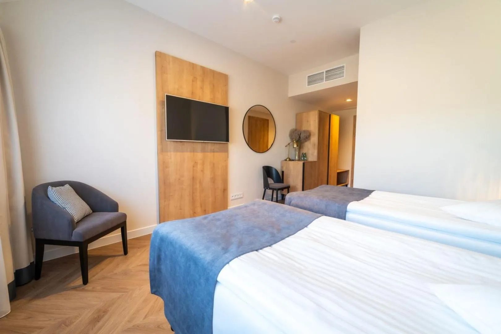 Bed in Hotel Mazurski Raj