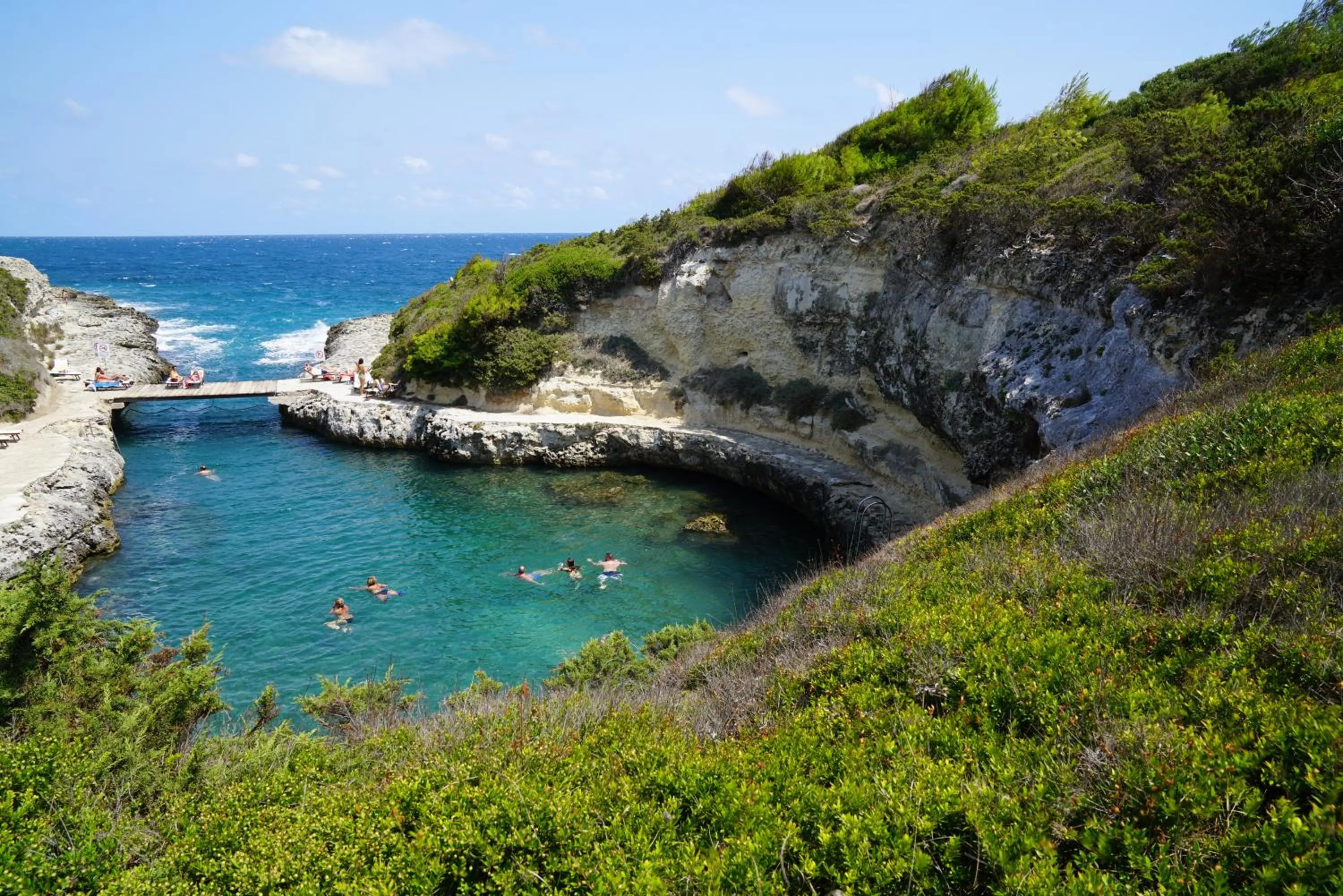 Beach in Le Cale D'Otranto Beach Resort
