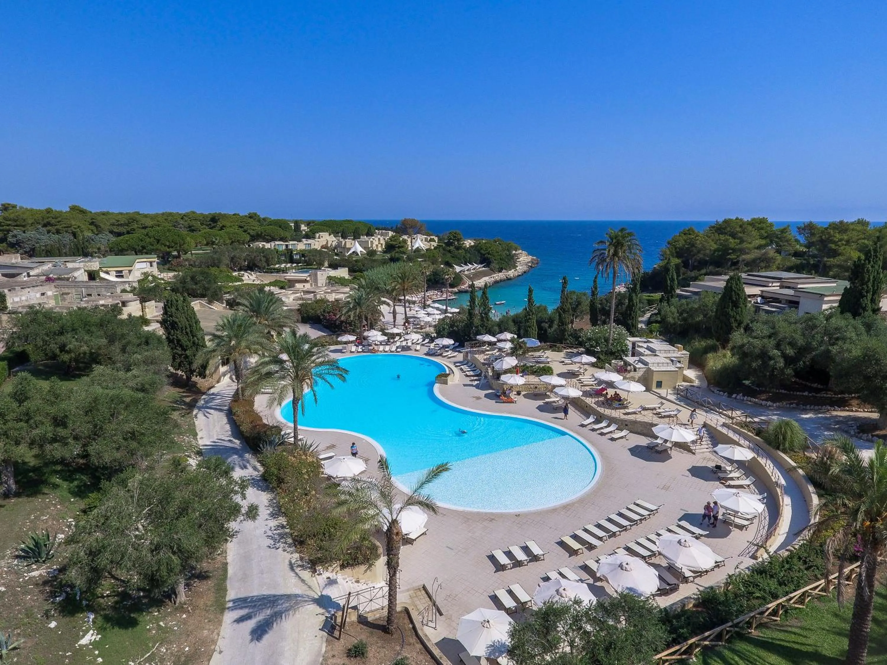 Bird's eye view in Le Cale D'Otranto Beach Resort