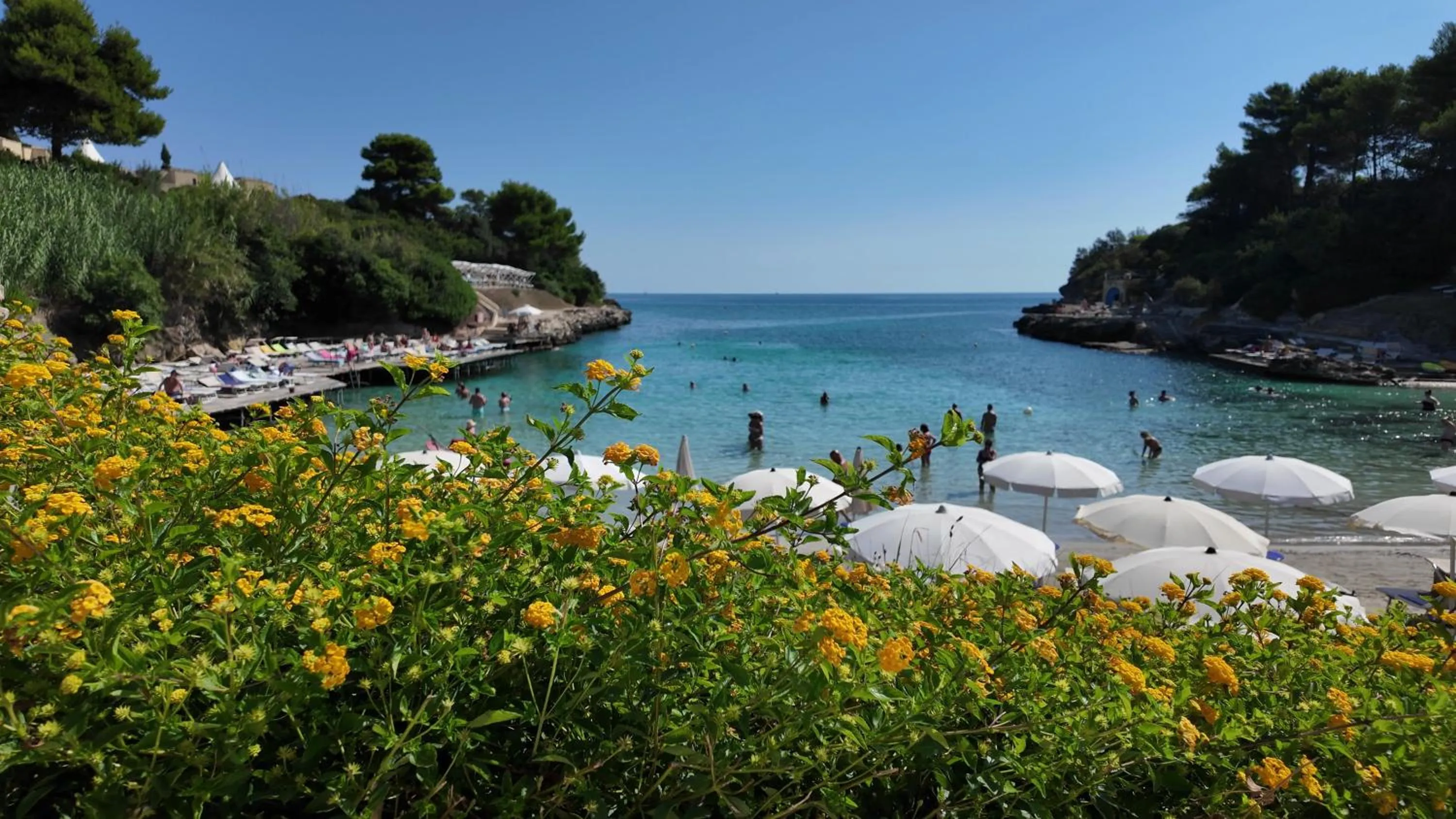 Beach in Le Cale D'Otranto Beach Resort