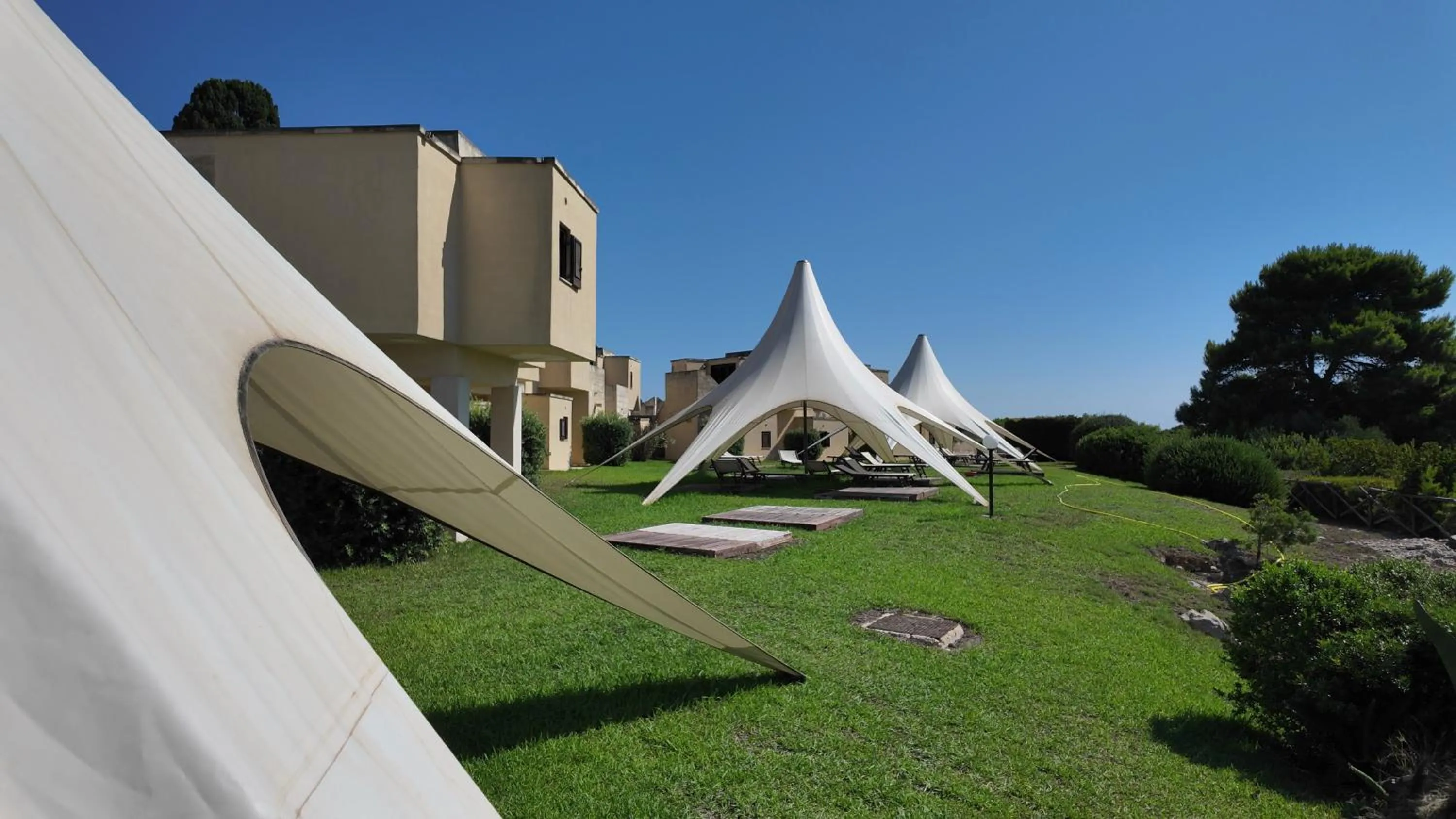 Solarium in Le Cale D'Otranto Beach Resort