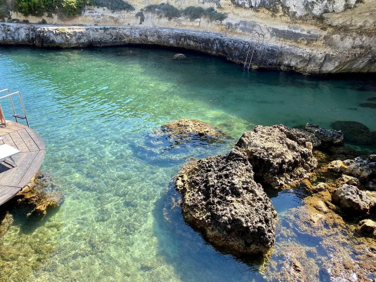 Sea view in Le Cale D'Otranto Beach Resort
