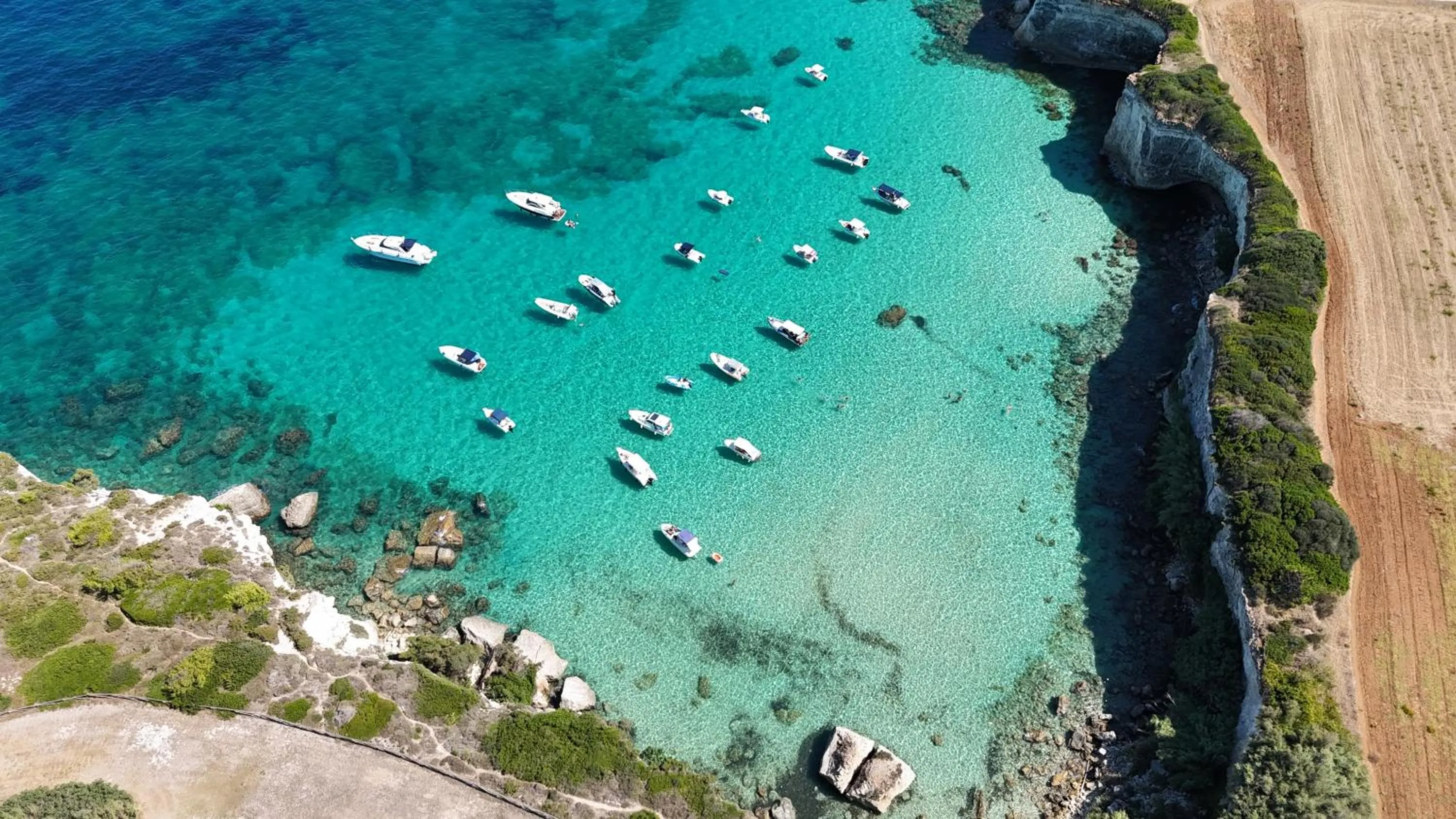 Sea view in Le Cale D'Otranto Beach Resort