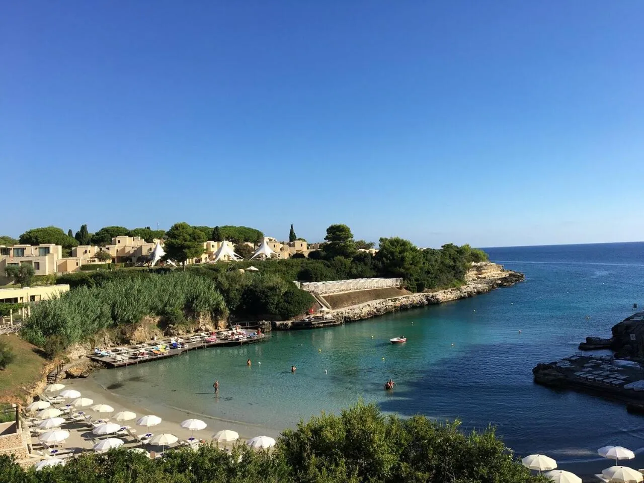 Beach in Le Cale D'Otranto Beach Resort