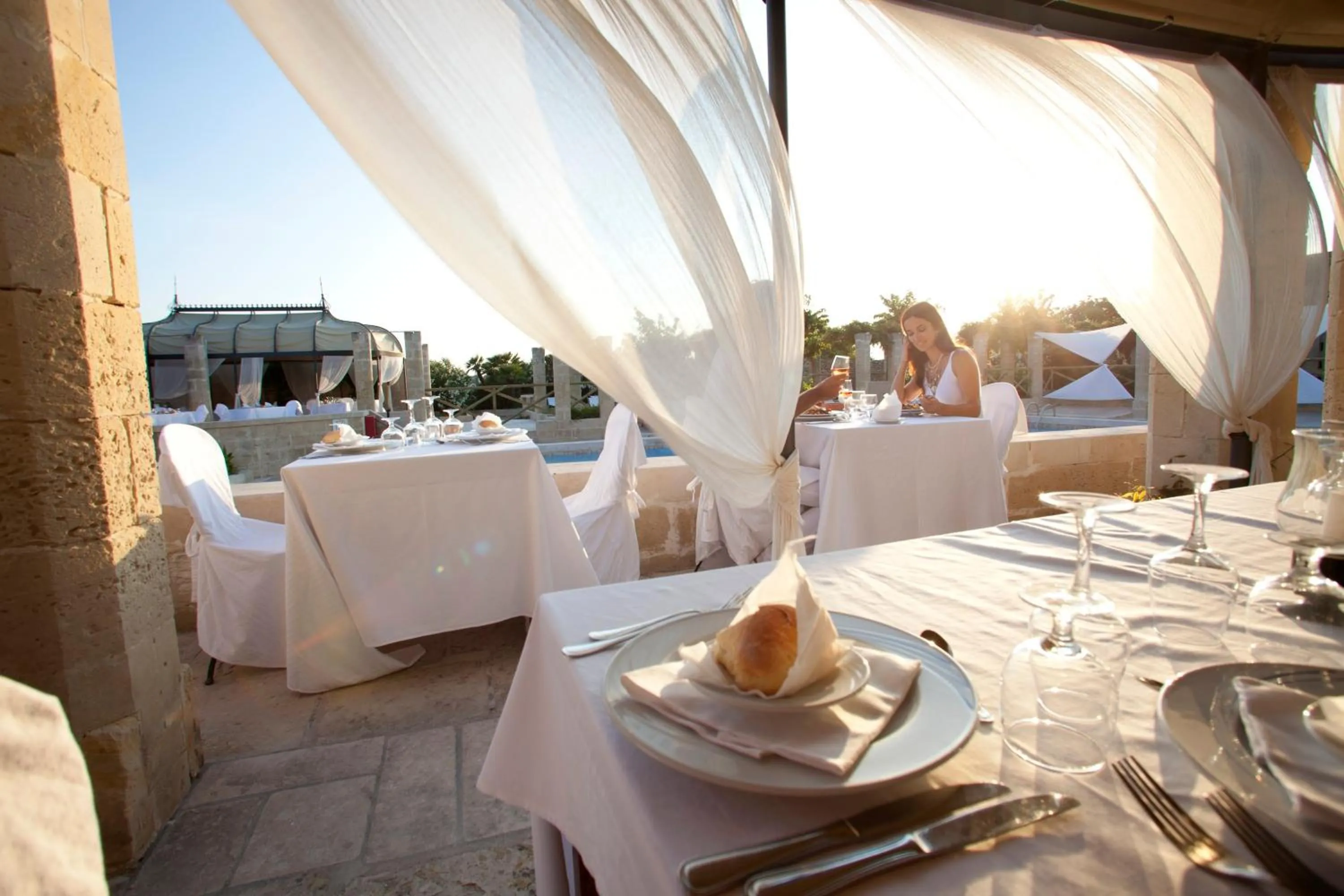 Restaurant/places to eat in Le Cale D'Otranto Beach Resort