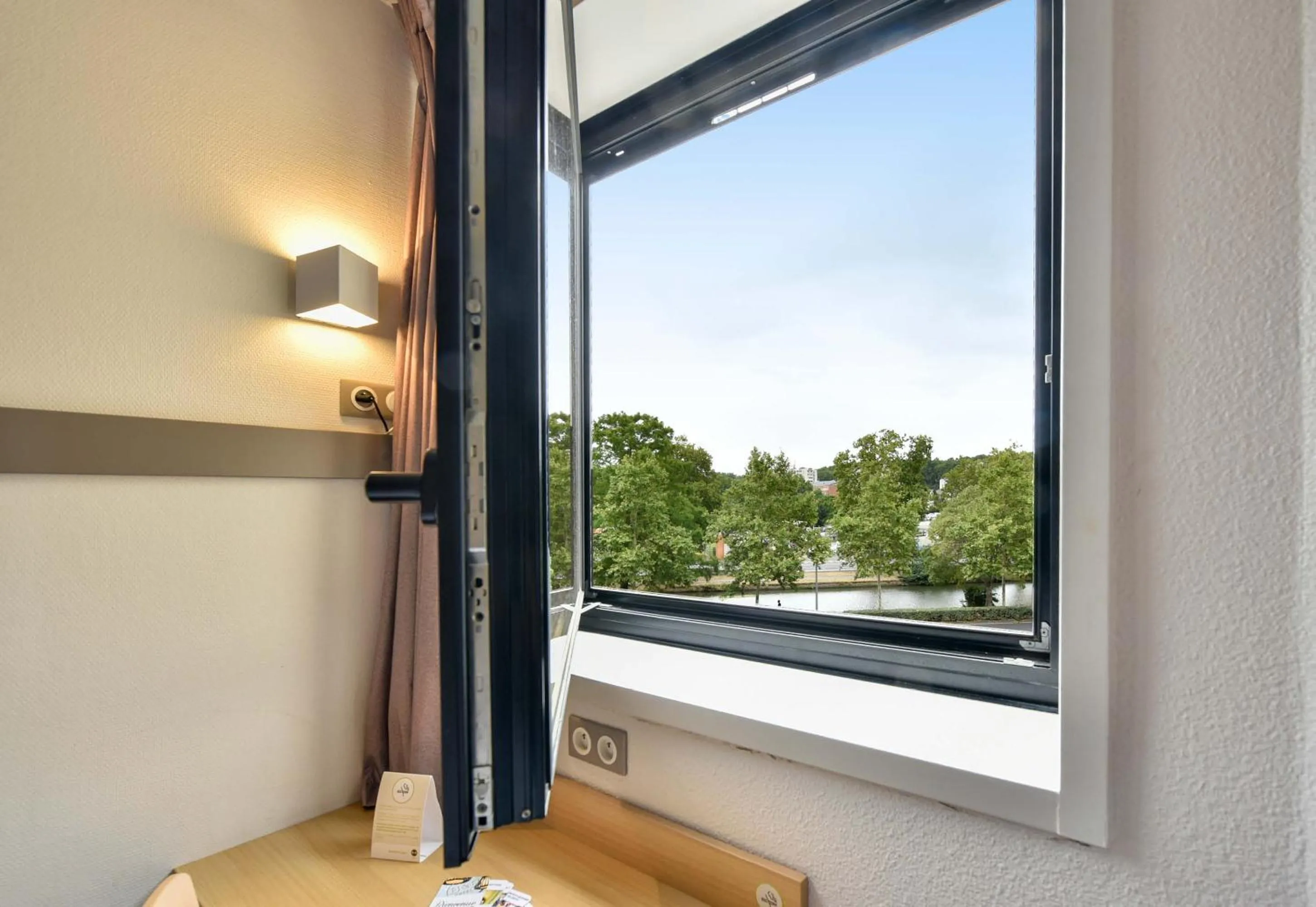 View (from property/room) in B&B HOTEL Toulouse Centre Canal du Midi