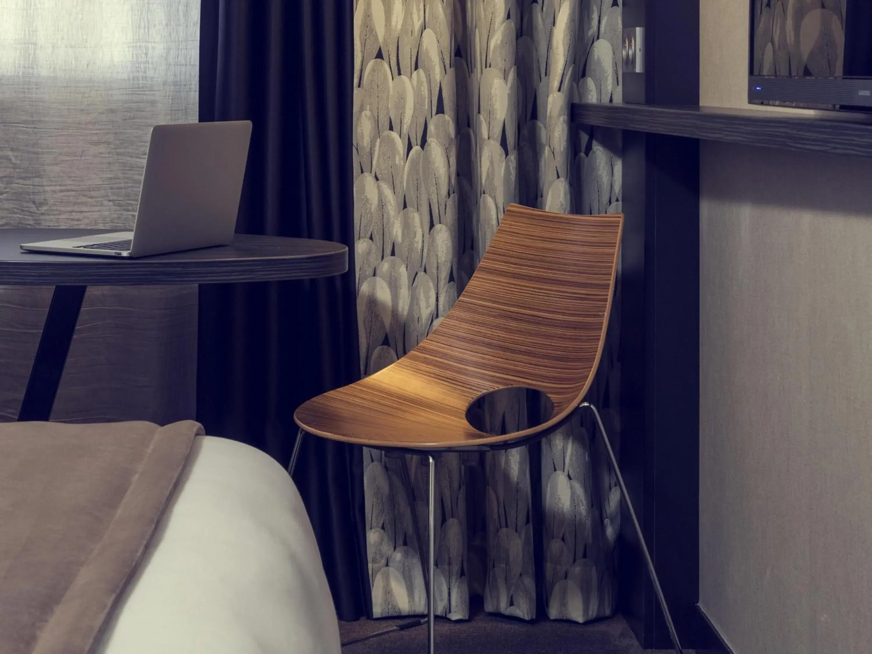 Bedroom in Mercure Paris Porte de Pantin Bedroom in Mercure Paris Porte de Pantin