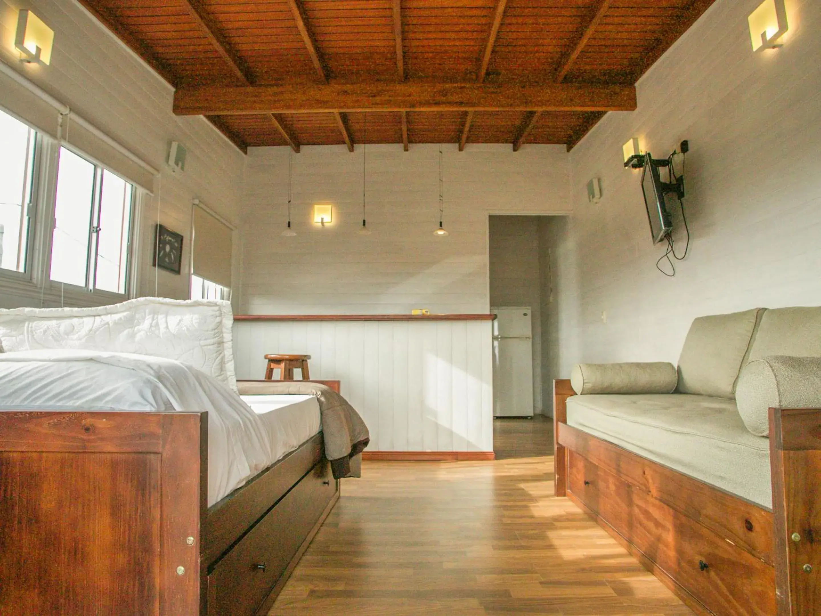 Bed in El Diablo y el Mar Bed in El Diablo y el Mar