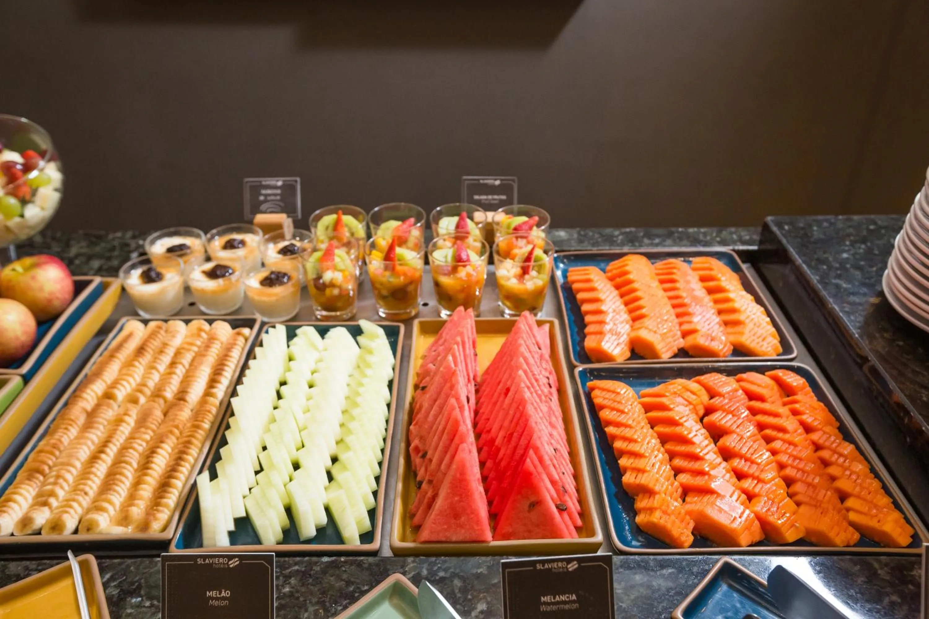 Asian breakfast in Slaviero Blumenau