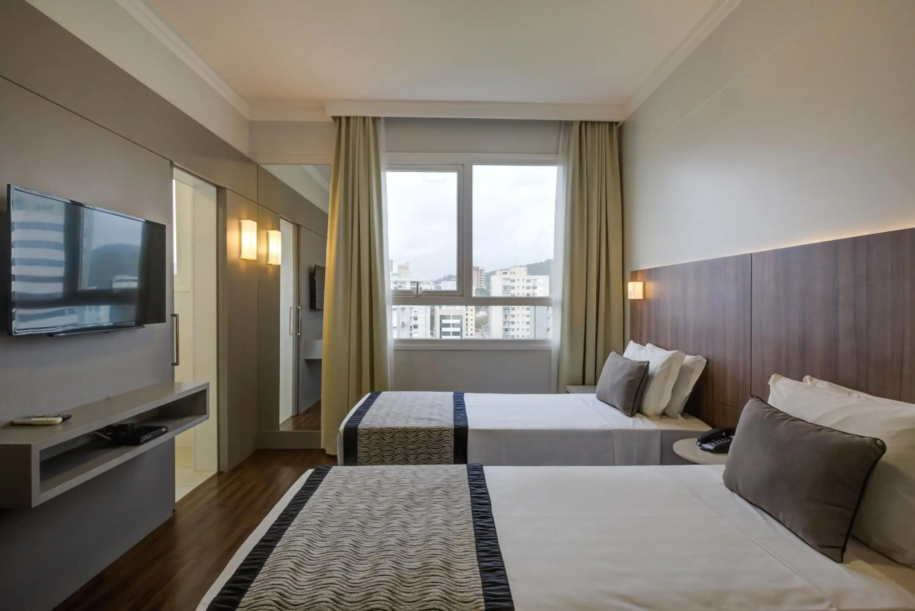 Superior Twin Room - single occupancy in Slaviero Blumenau Superior Twin Room - single occupancy in Slaviero Blumenau