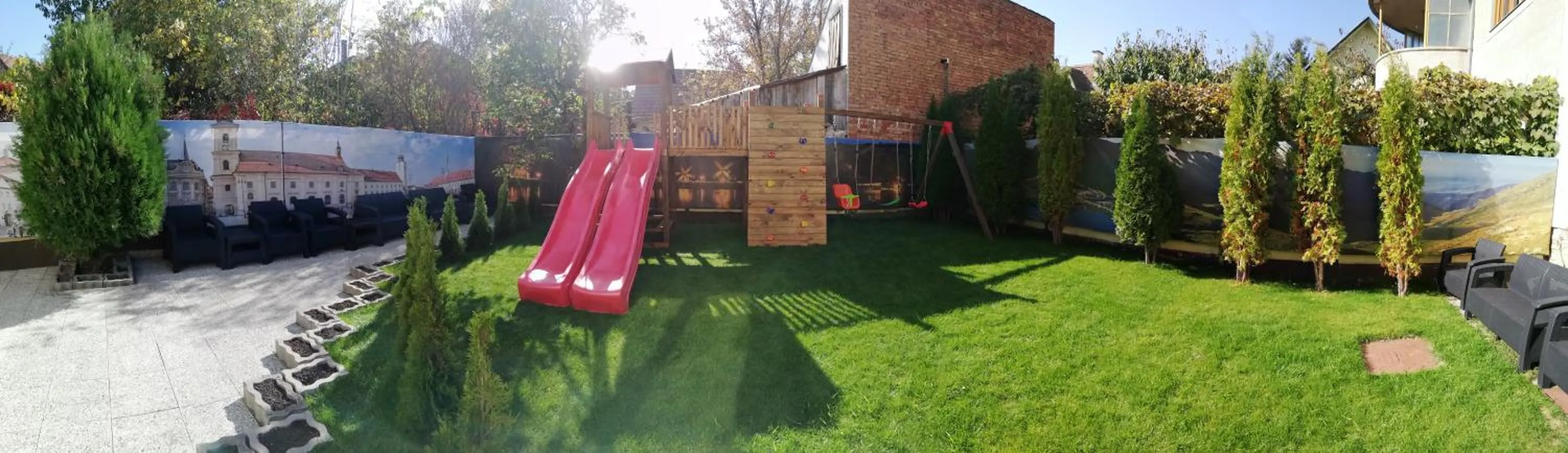 Children play ground in Family Fewo Sibiu