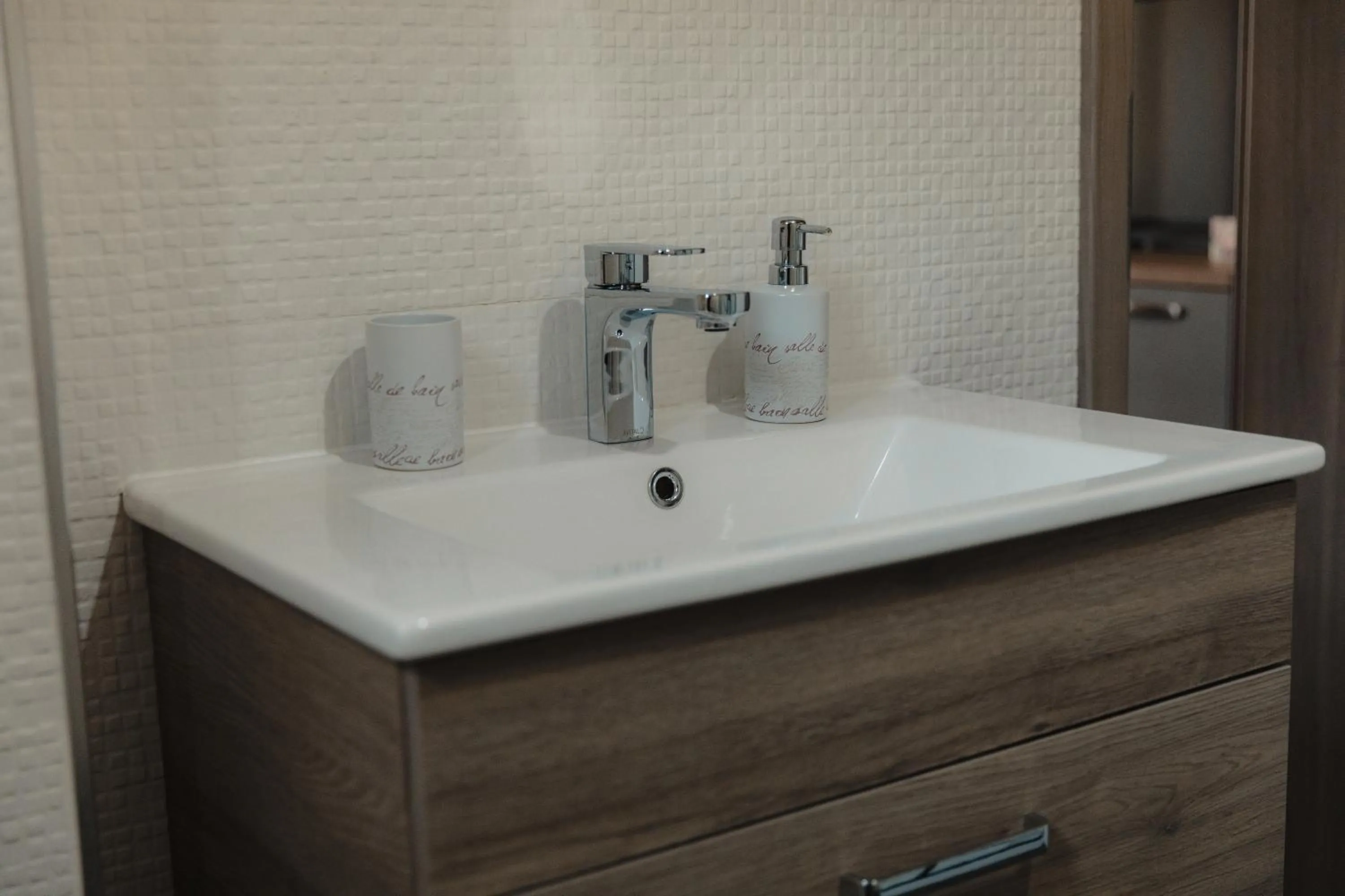 Bathroom in Family Fewo Sibiu
