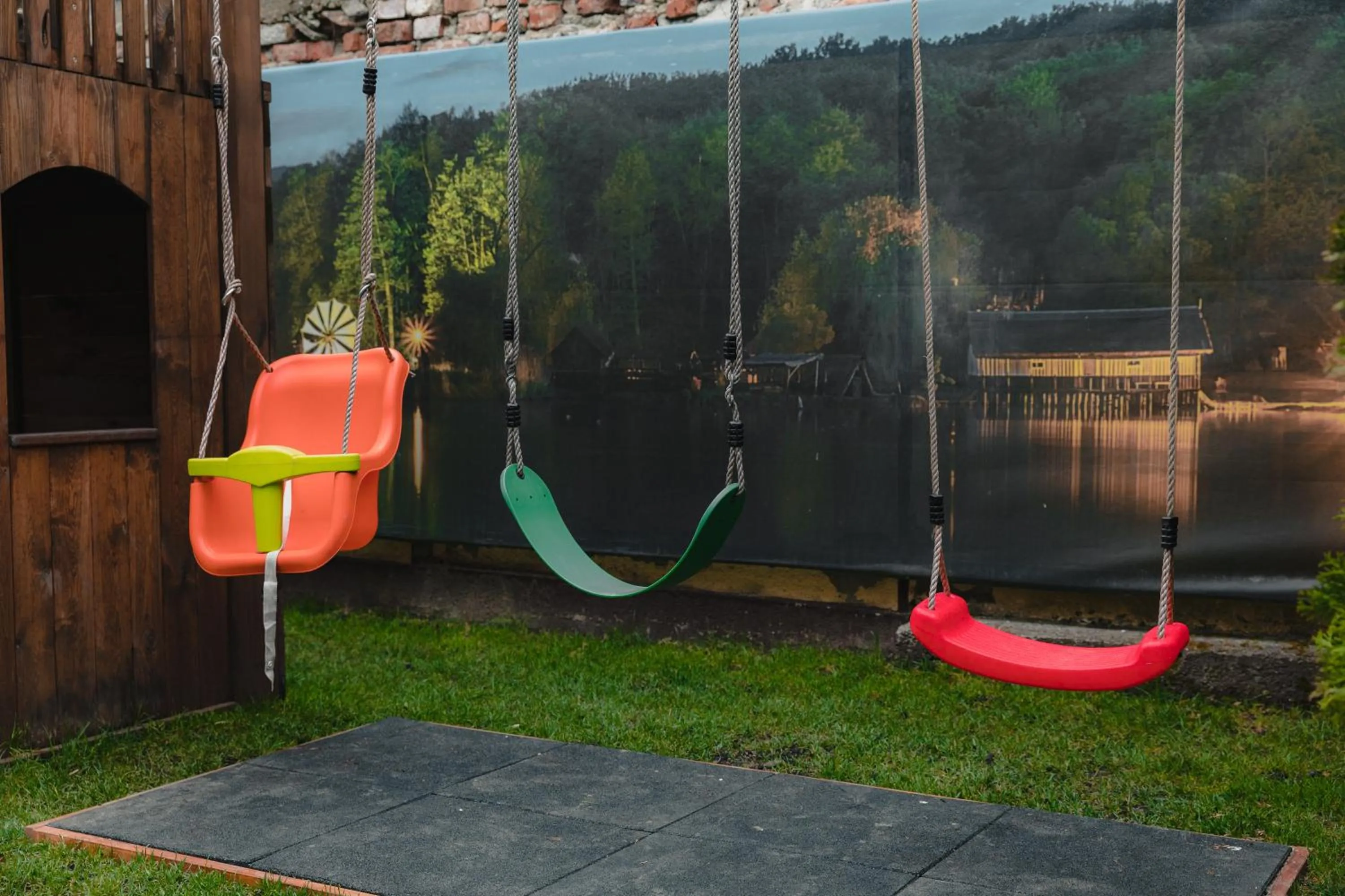 Children play ground in Family Fewo Sibiu