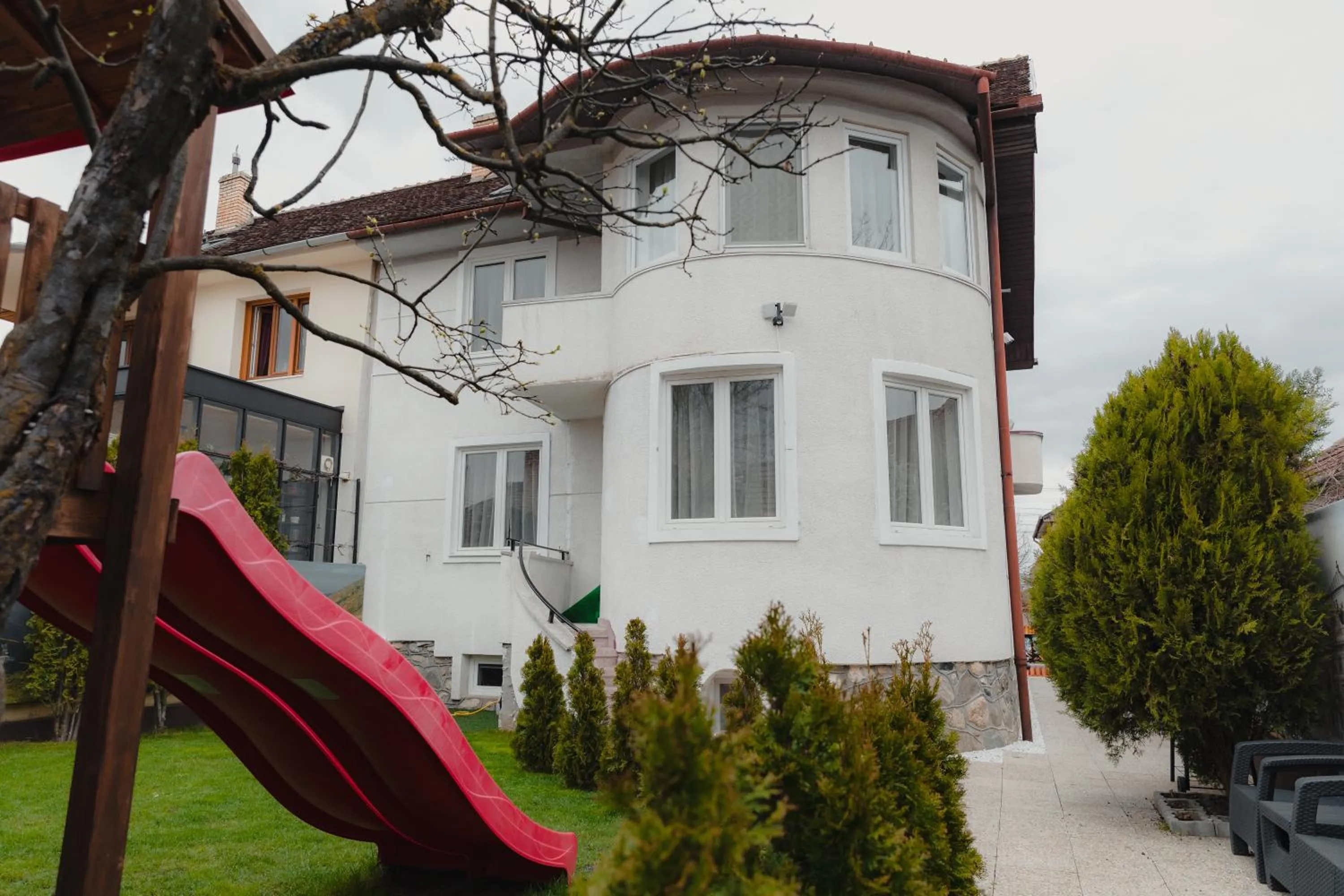 Garden in Family Fewo Sibiu