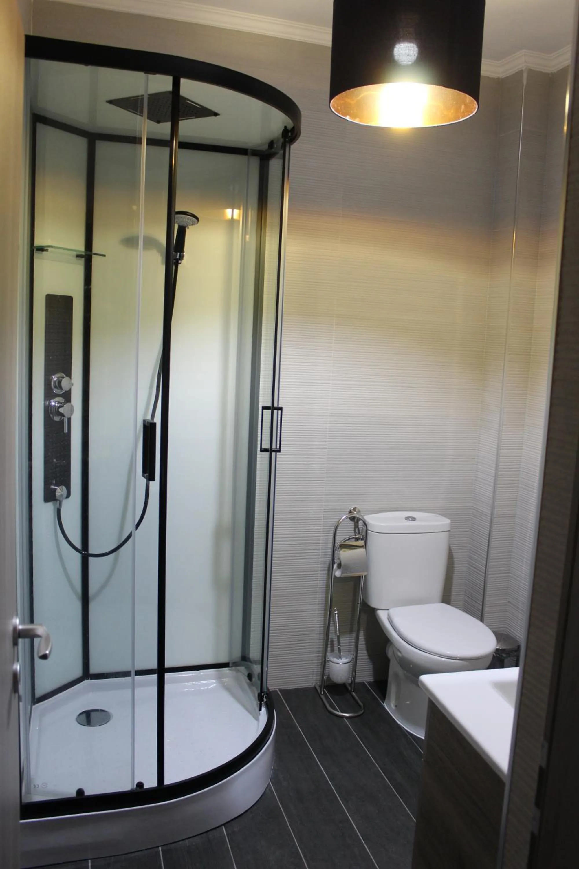 Bathroom in Family Fewo Sibiu