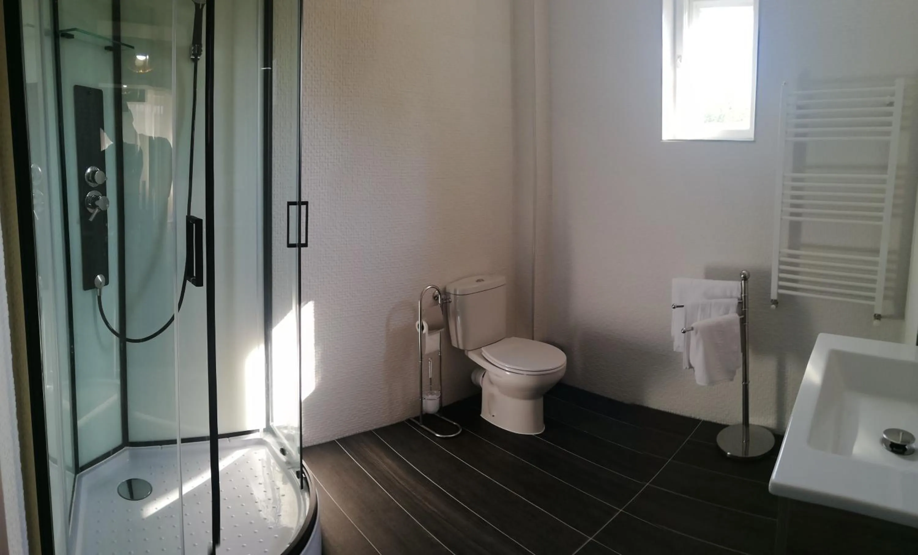 Bathroom in Family Fewo Sibiu