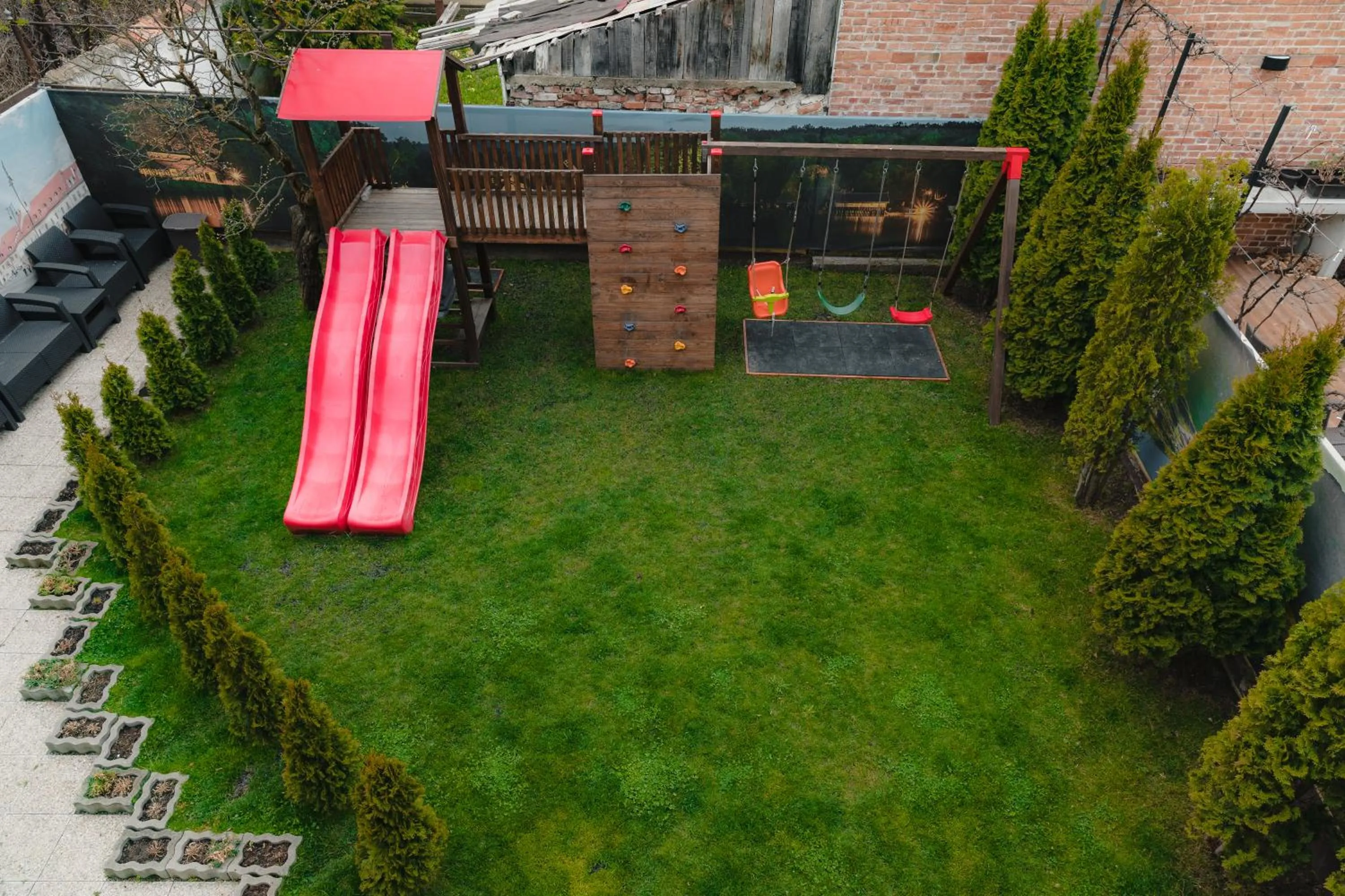 Children play ground in Family Fewo Sibiu
