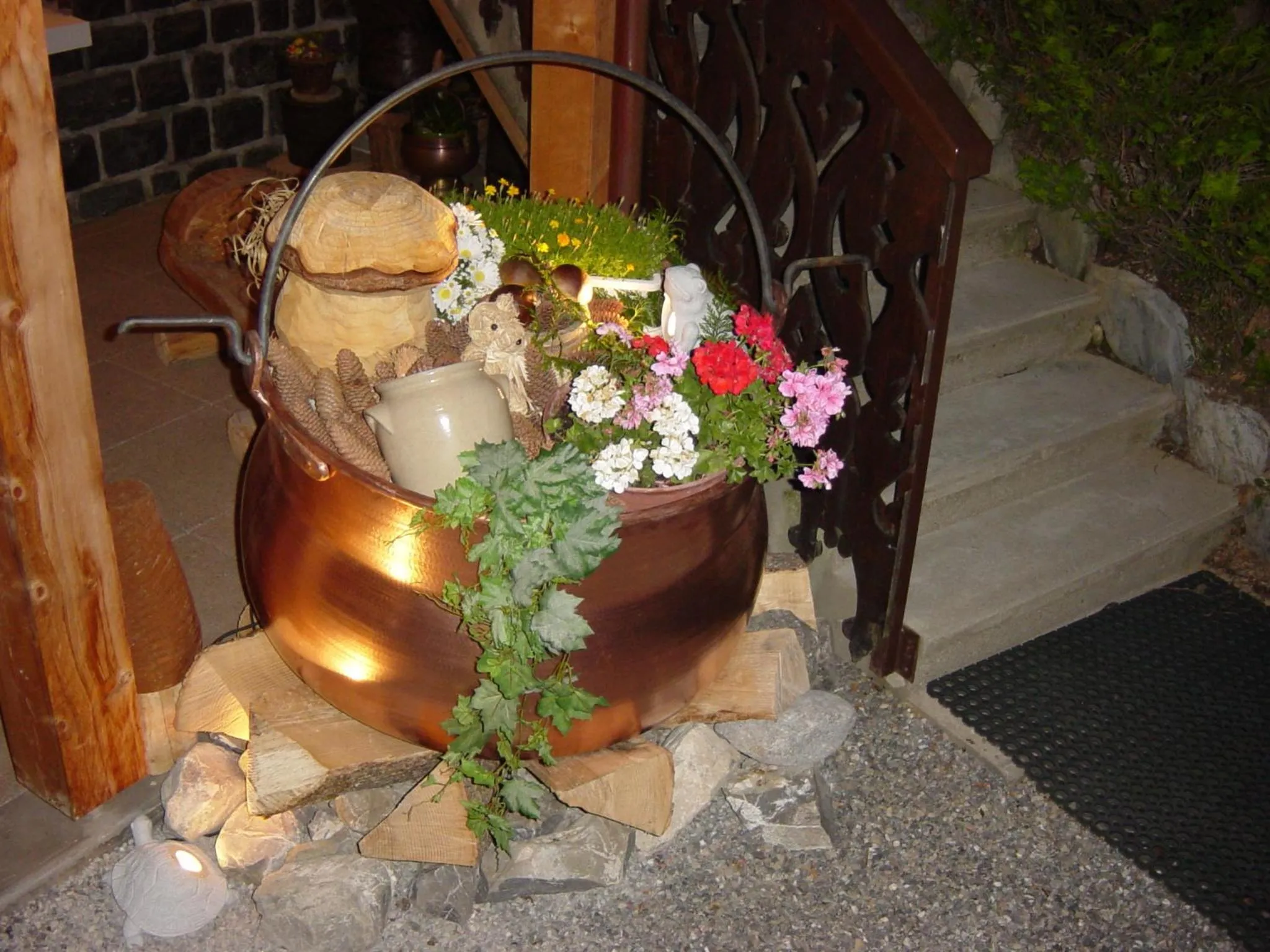 Decorative detail in Hôtel Les Côtes, Résidence Loisirs et Chalets