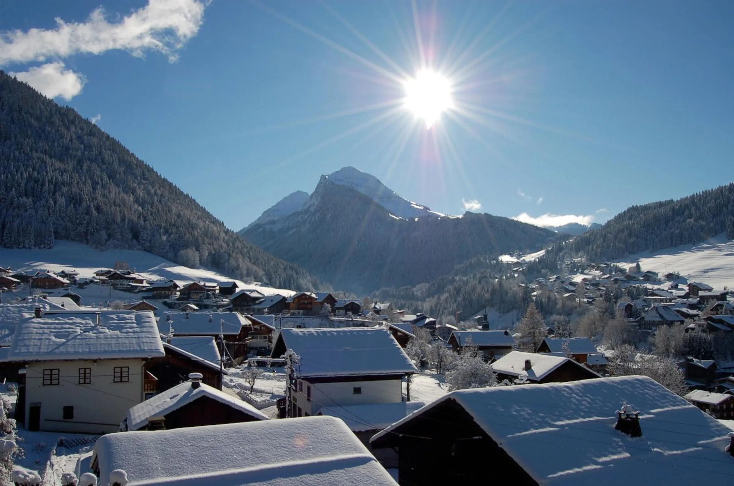 City view in Hôtel Les Côtes, Résidence Loisirs et Chalets