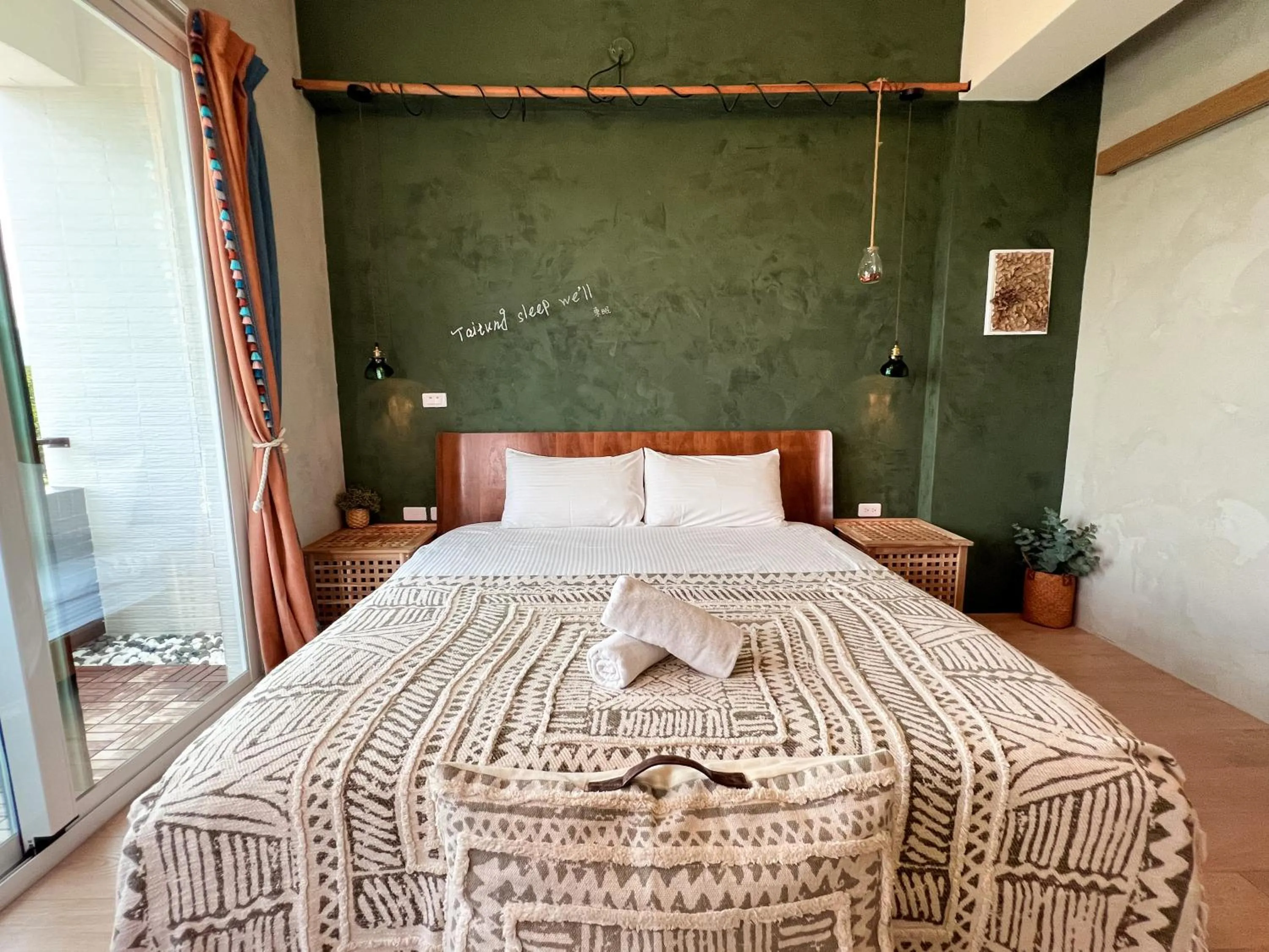 Bed in 東眠 Taitung sleep well