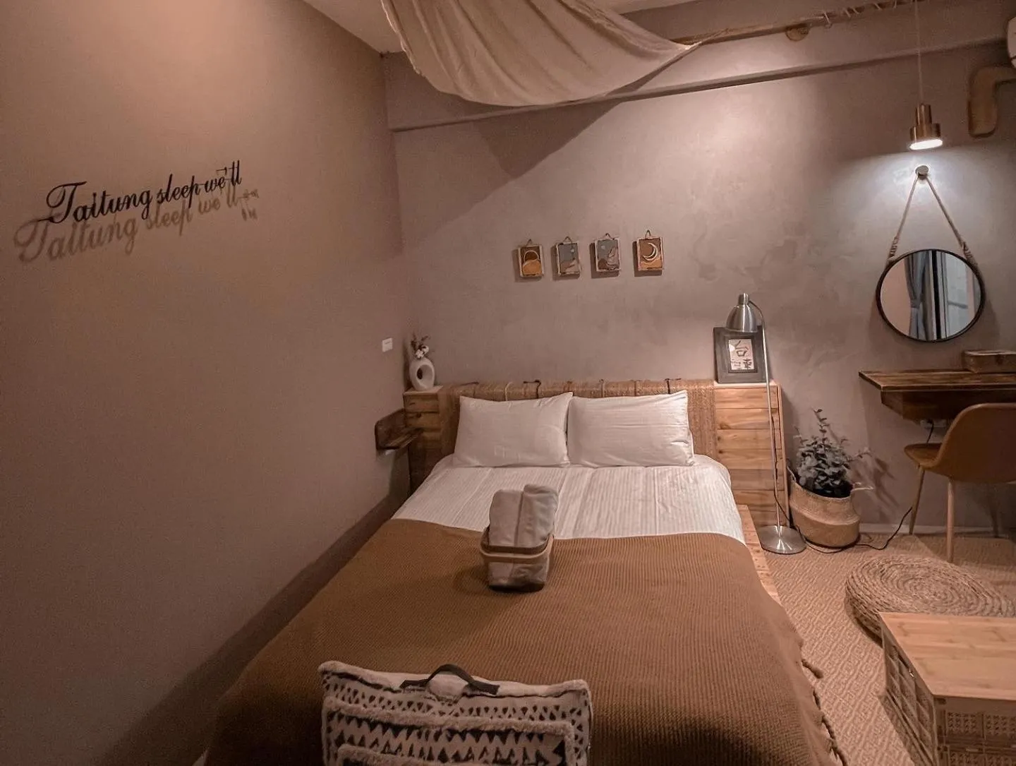 Bed in 東眠 Taitung sleep well