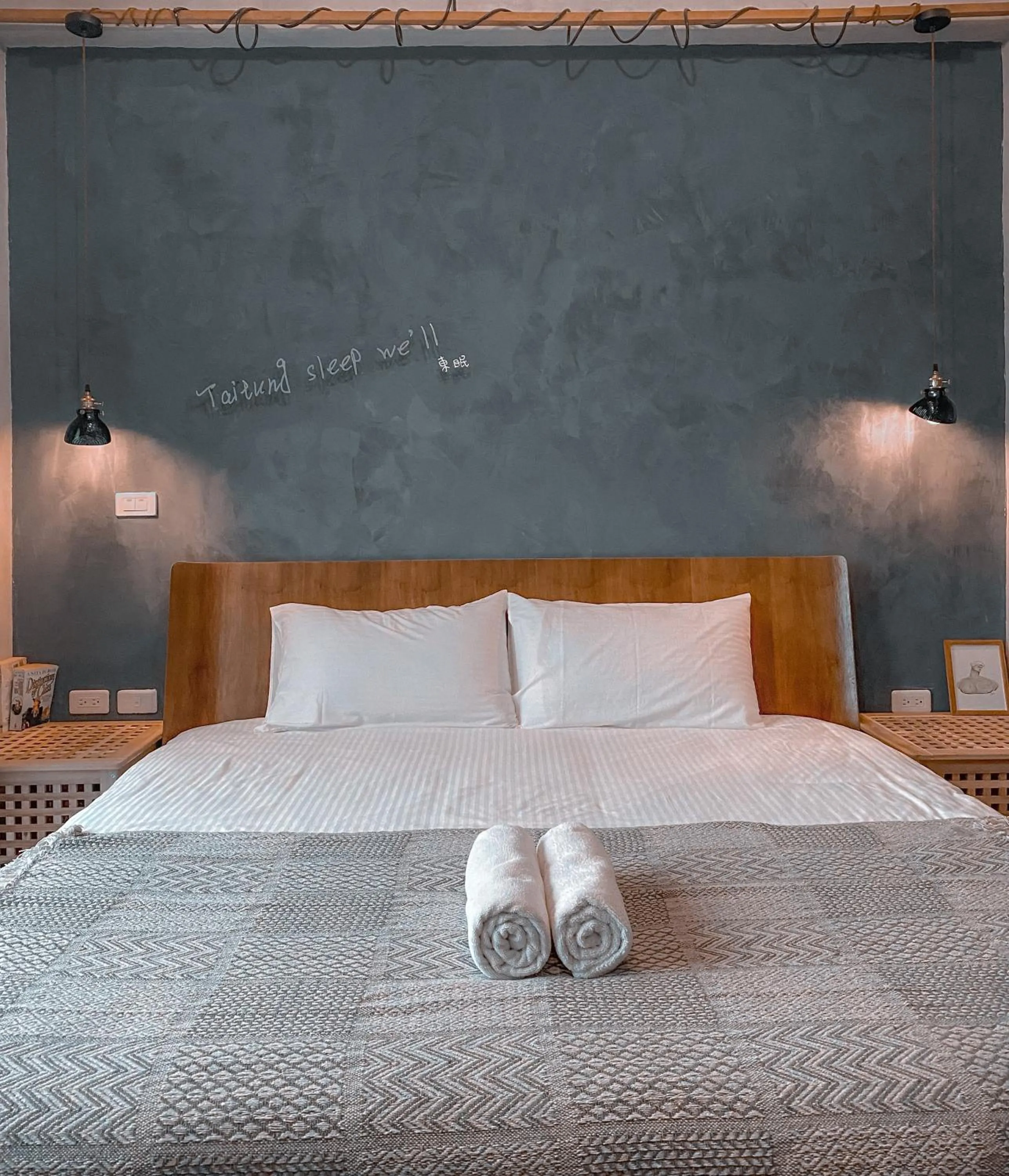 Bed in 東眠 Taitung sleep well