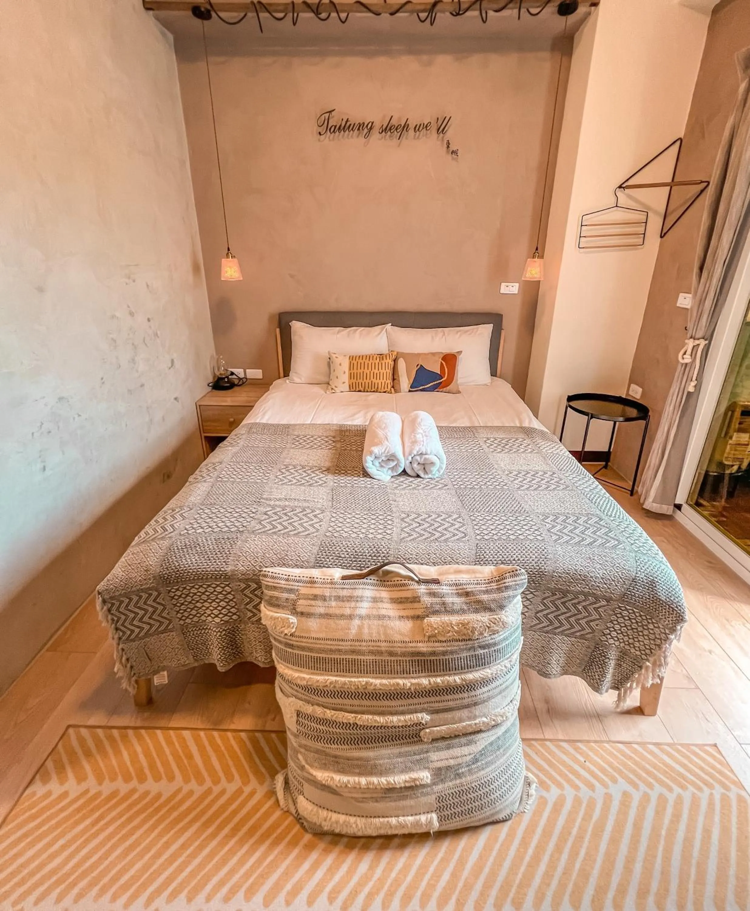Bed in 東眠 Taitung sleep well