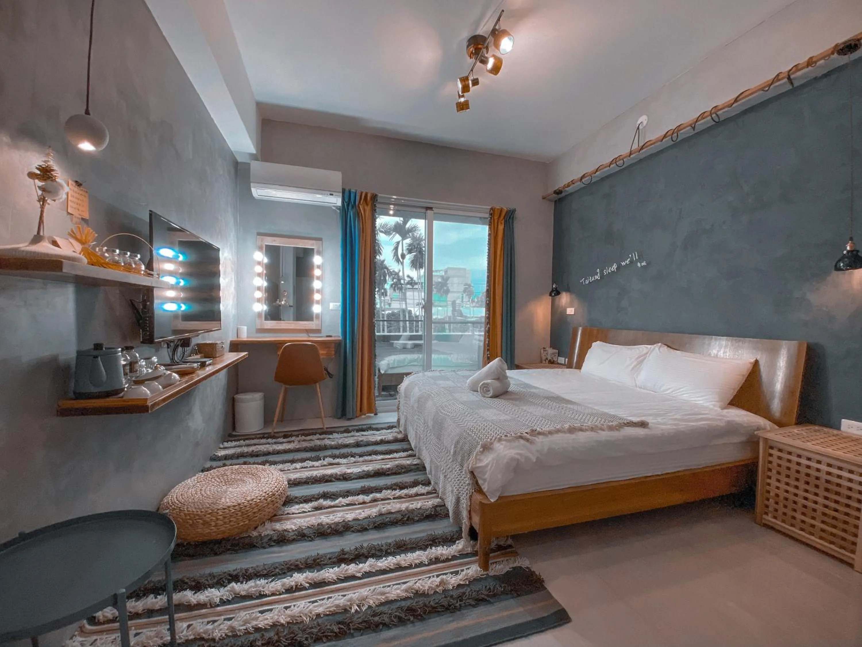 Bed in 東眠 Taitung sleep well