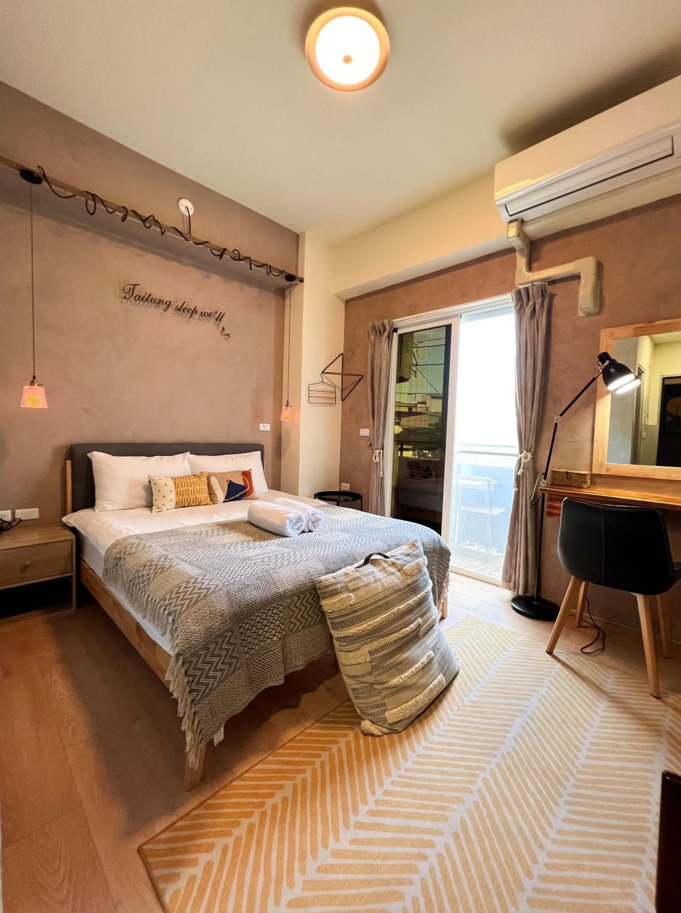 Bed in 東眠 Taitung sleep well