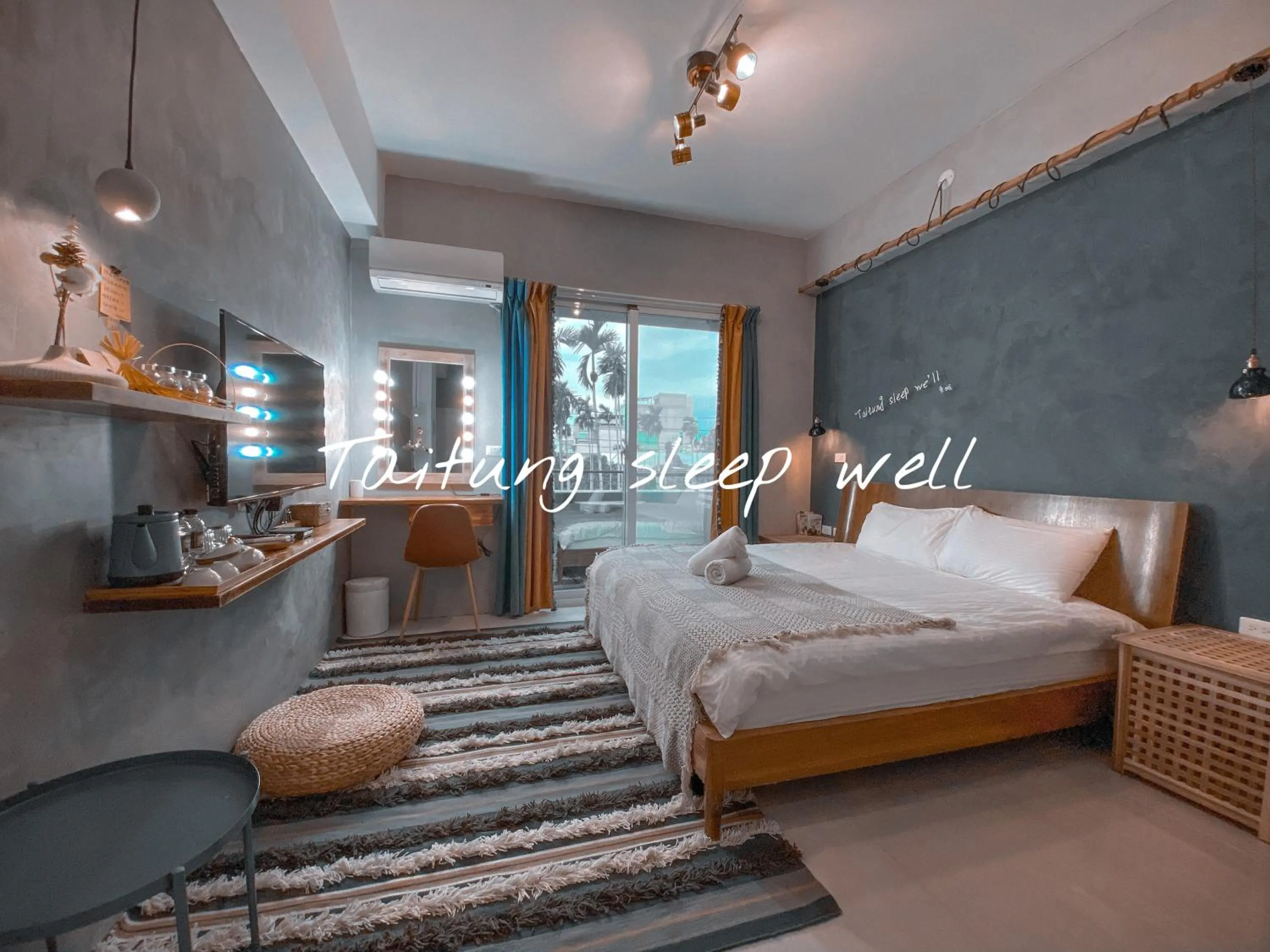 Bed in 東眠 Taitung sleep well