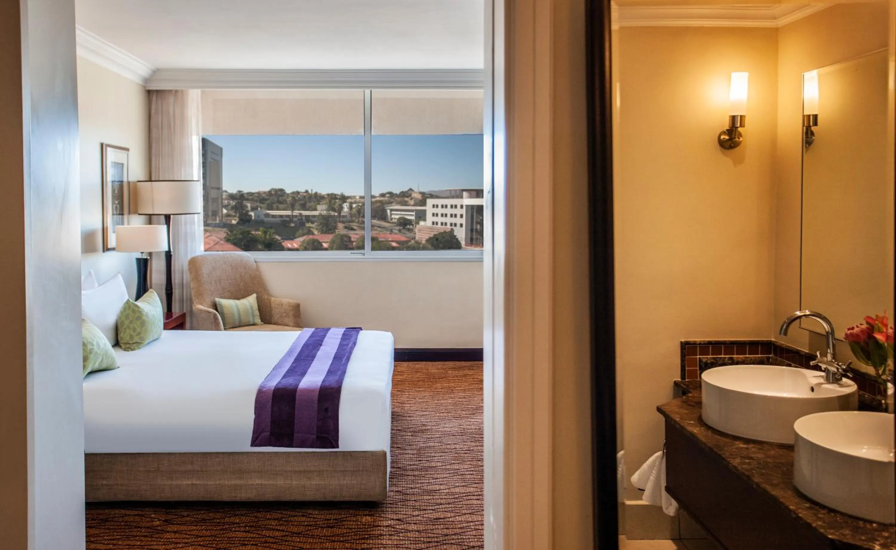 Photo of the whole room, Bed in Avani Windhoek Hotel & Casino