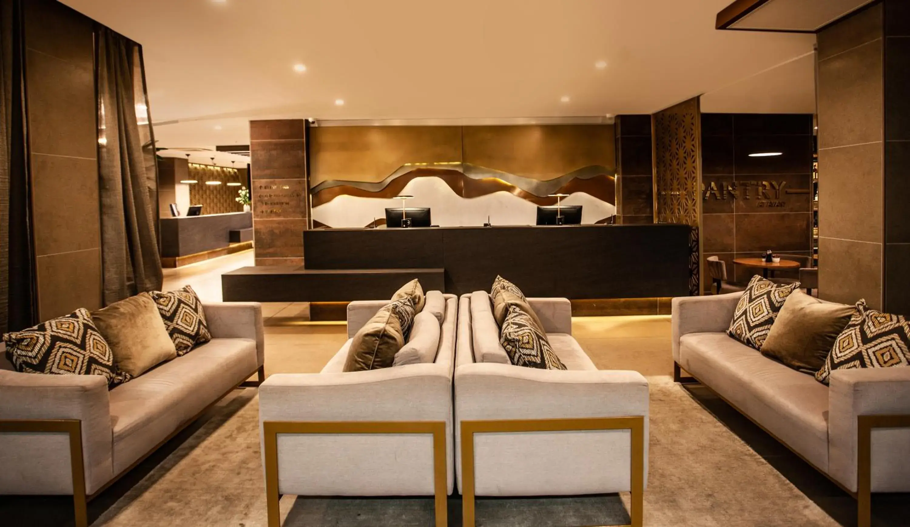 Lobby or reception, Bed in Avani Windhoek Hotel & Casino Lobby or reception, Bed in Avani Windhoek Hotel & Casino