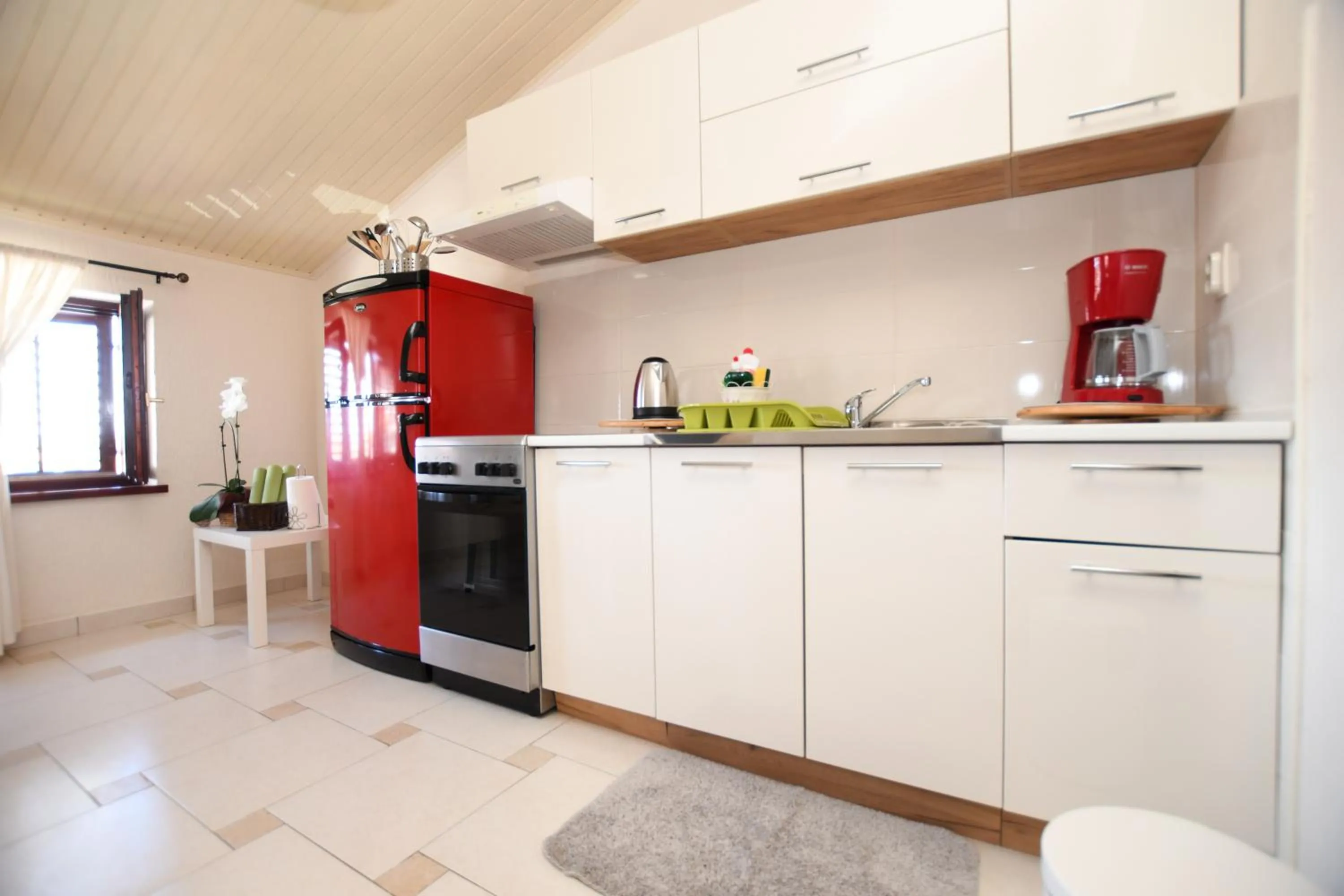 Kitchen or kitchenette in Apartments Deak