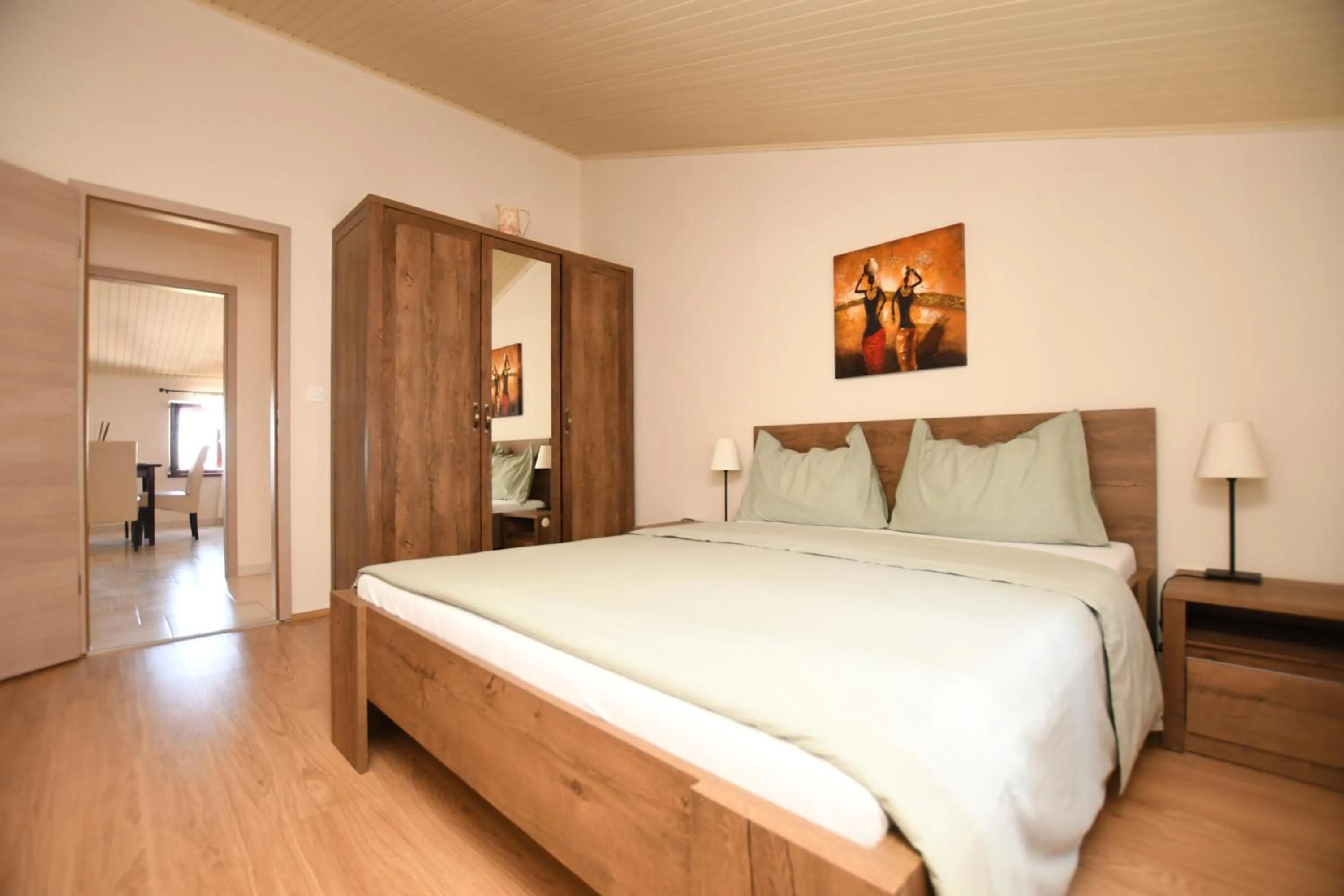 Bedroom, Bed in Apartments Deak