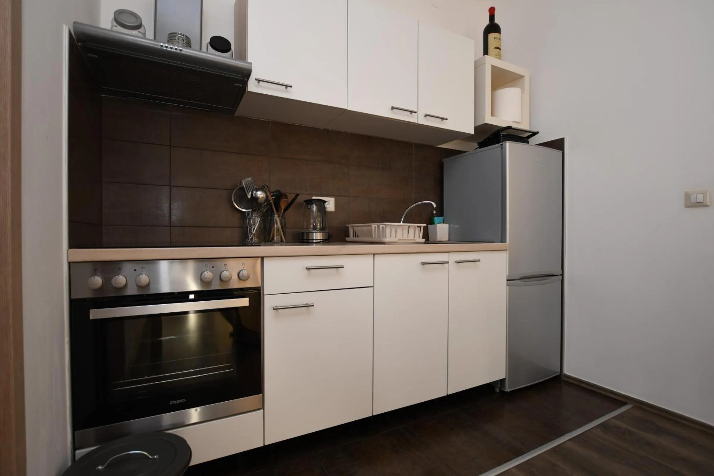Kitchen or kitchenette in Apartments Deak