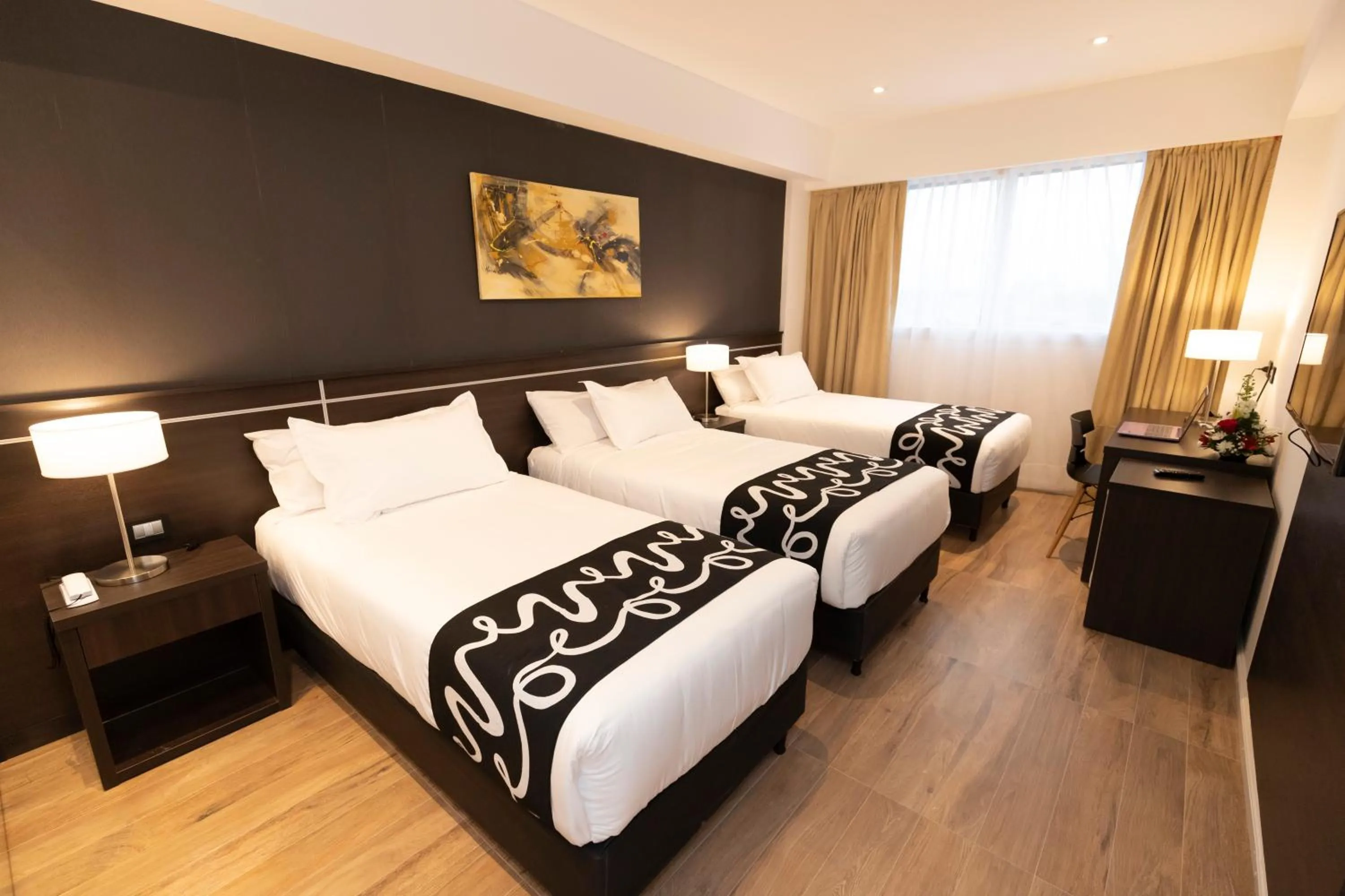 Bed in Amerian Rafaela Hotel